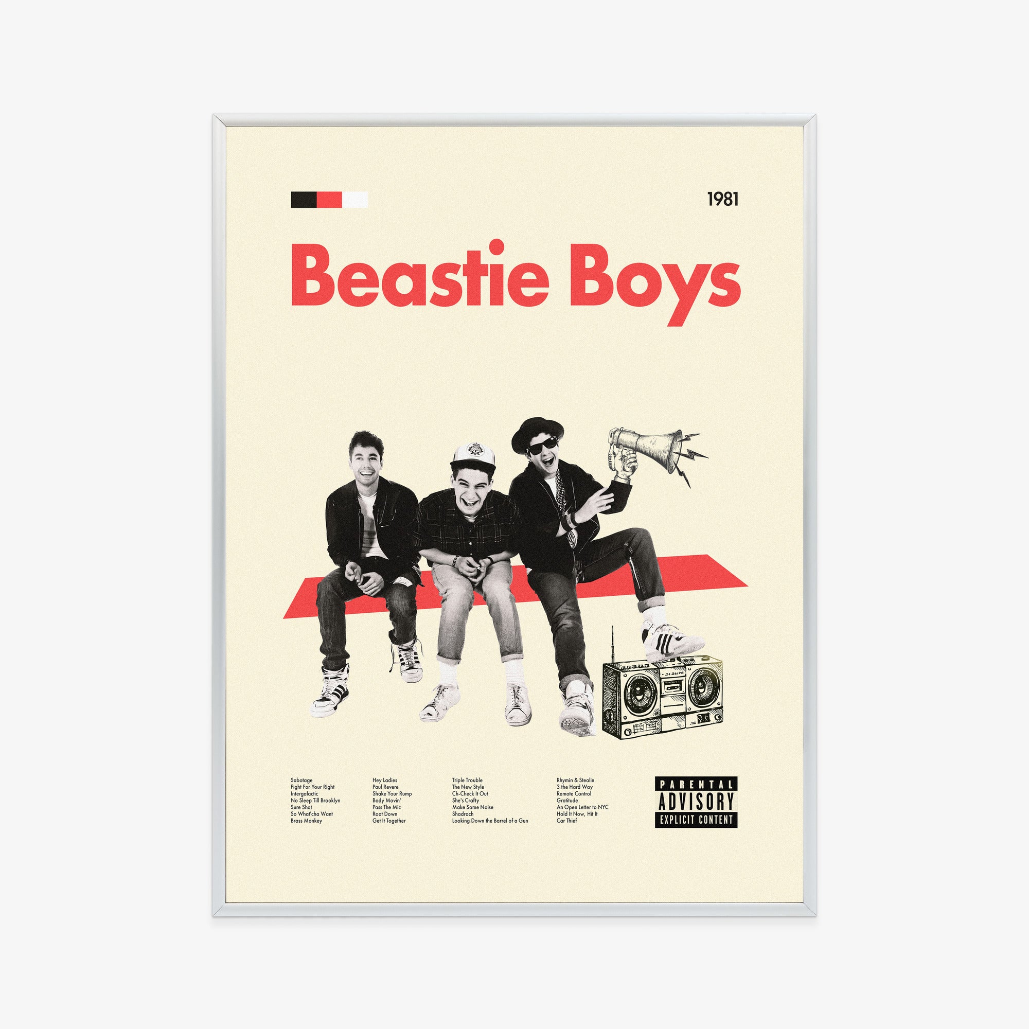 beastie-boys-poster-silver-frame
