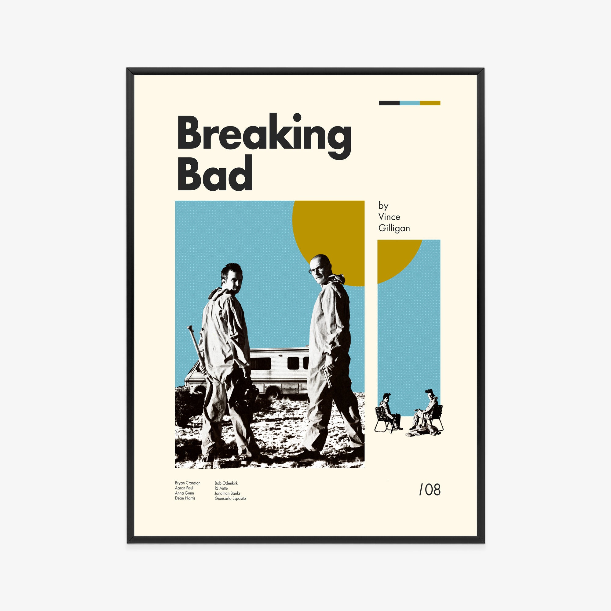 breaking-bad-poster-black-frame