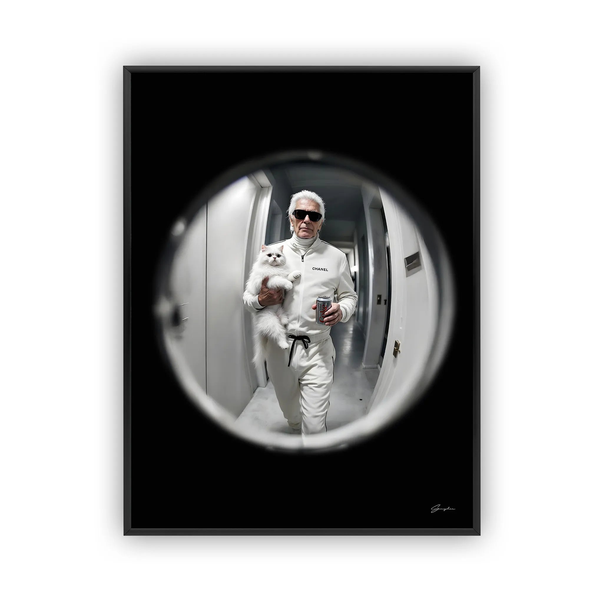 casual-friday-v2-poster-black-frame