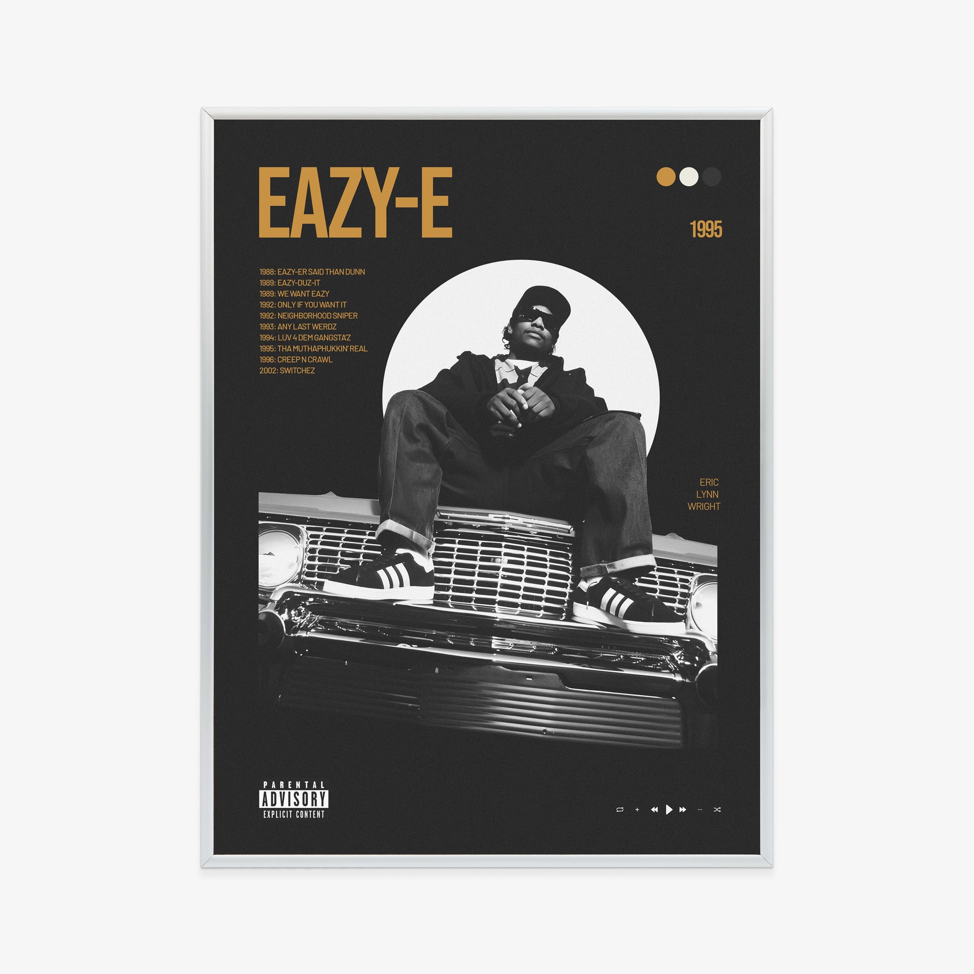 eazy-e-poster-silver-frame