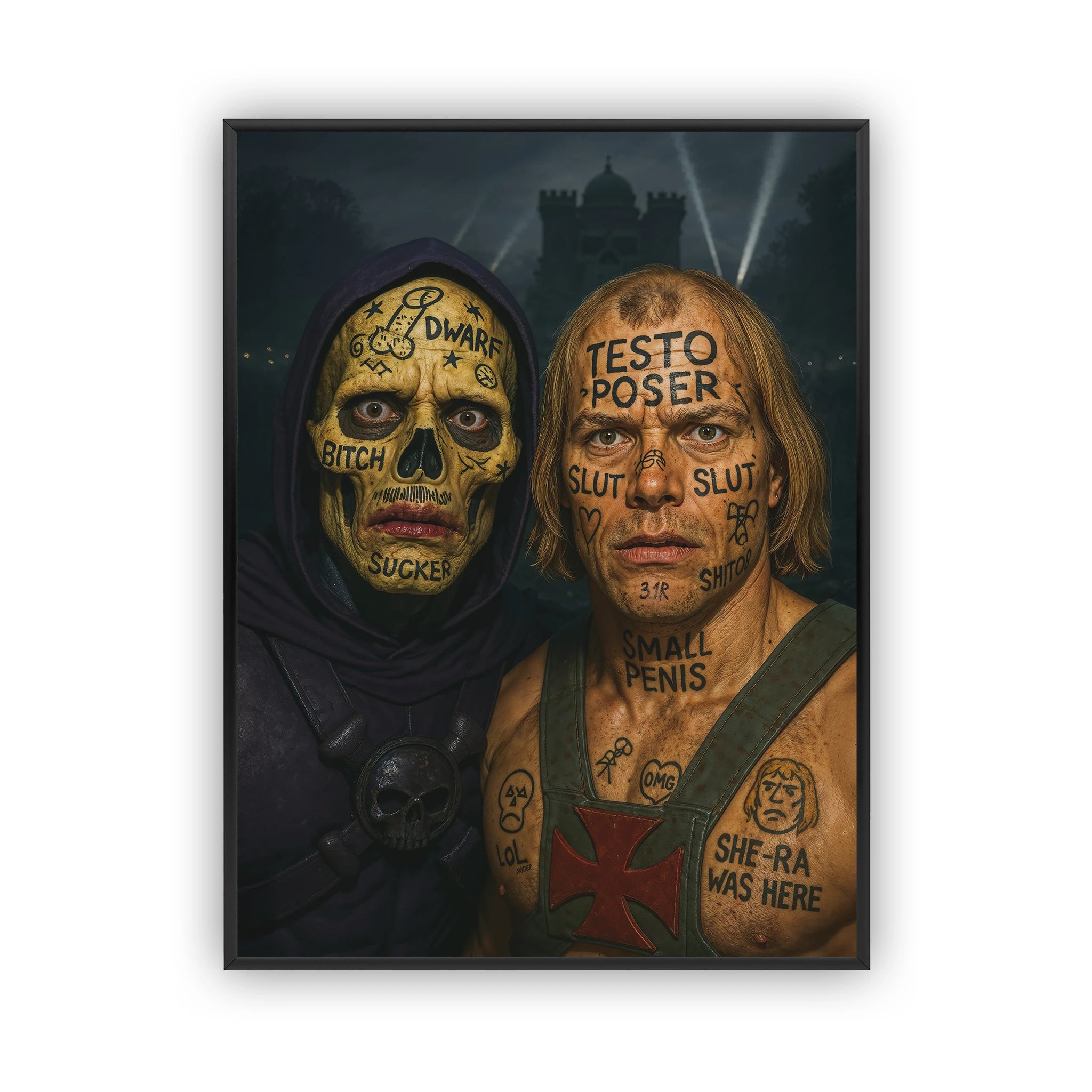 grayskull-party-boys-poster-black-frame