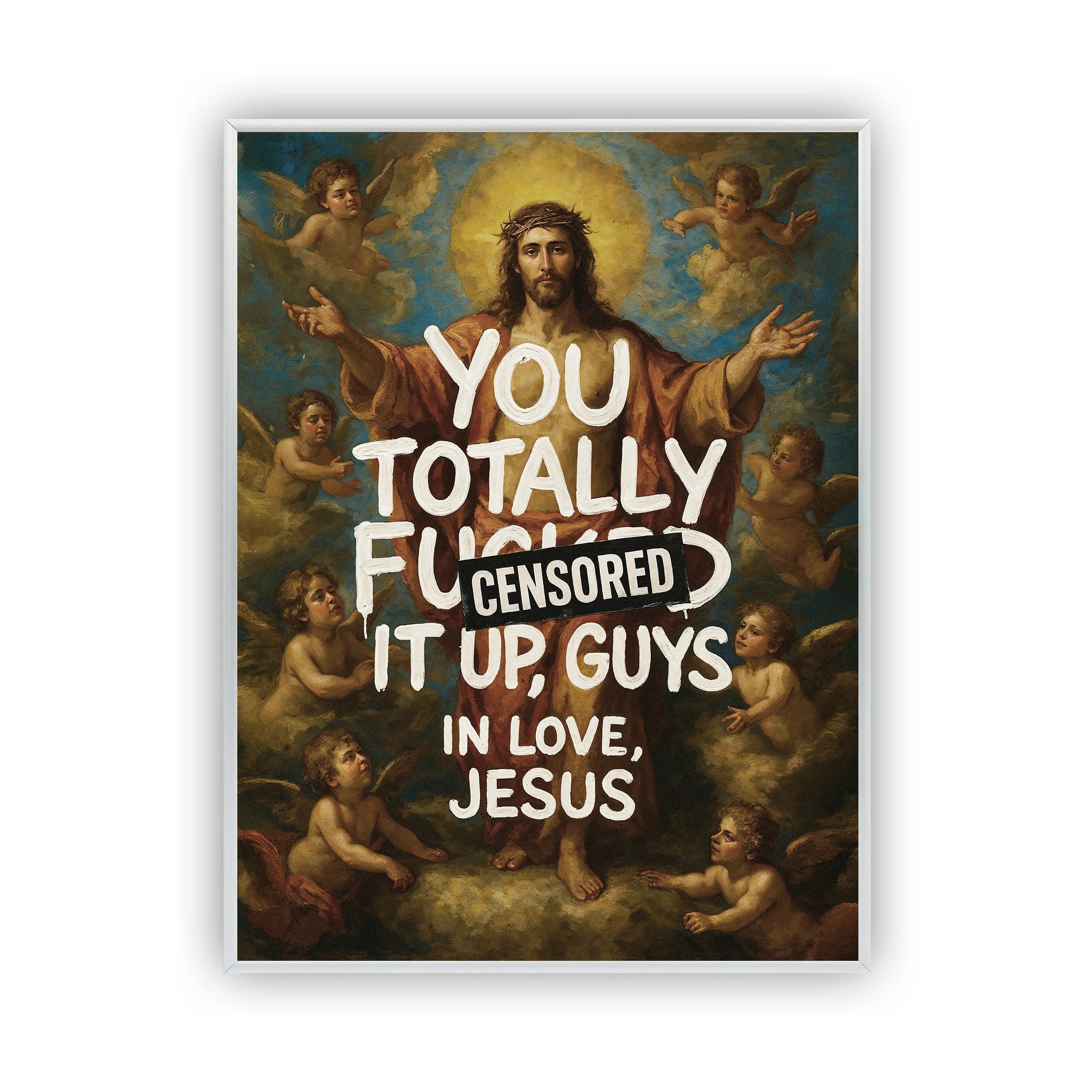 Jesus Says Poster