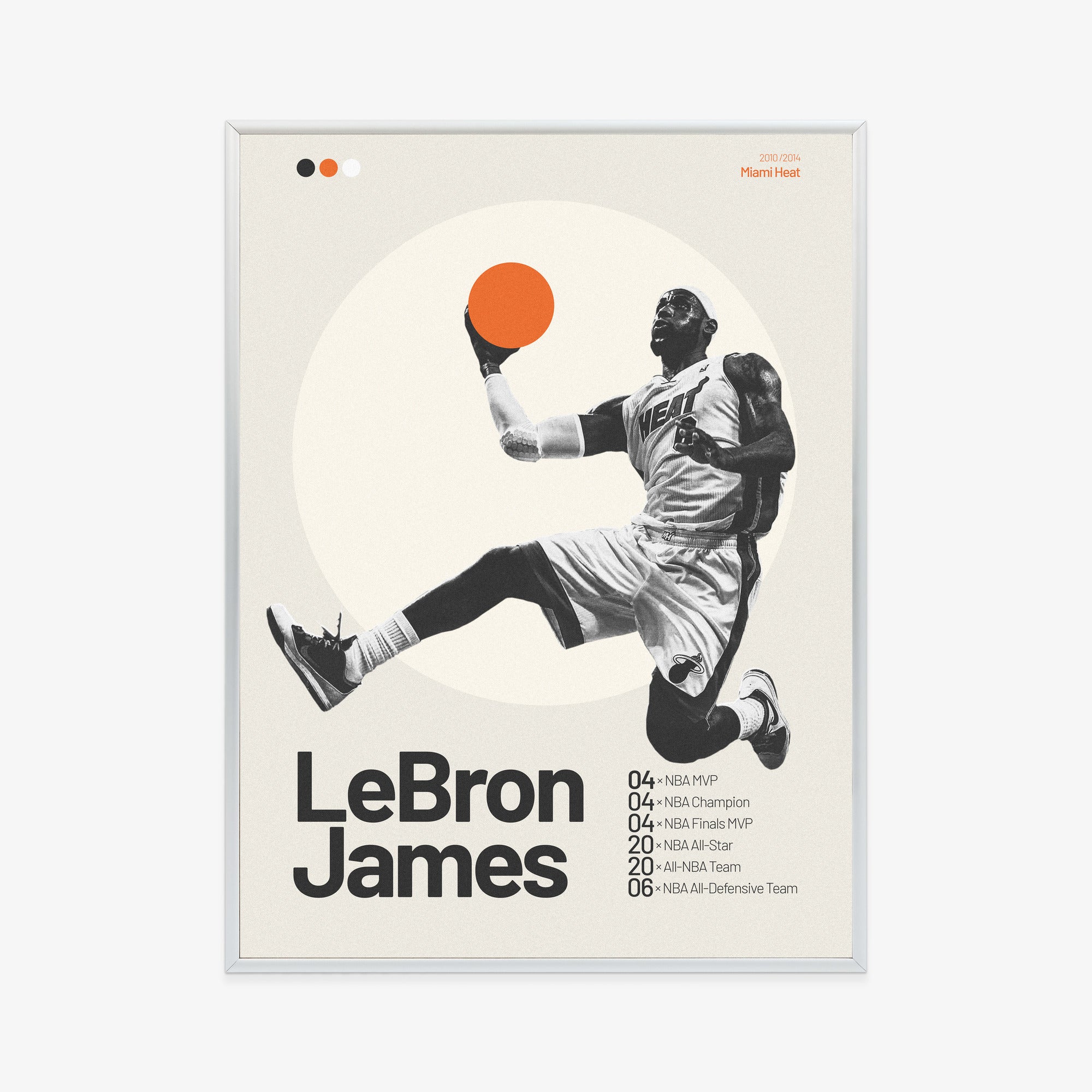 lebron-james-poster-silver-frame
