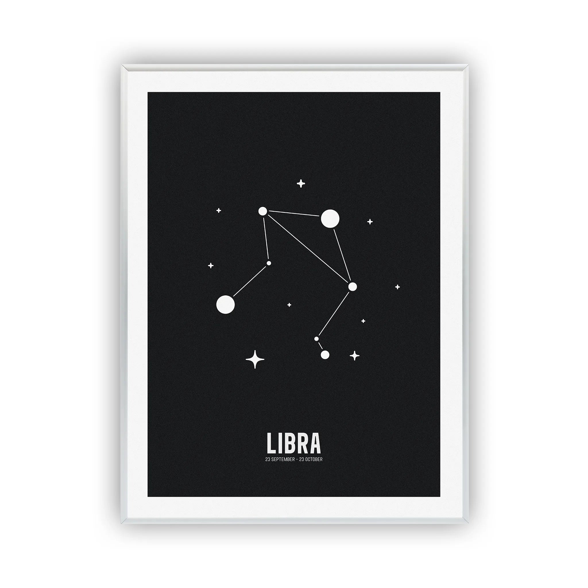 libra-poster-silver-frame