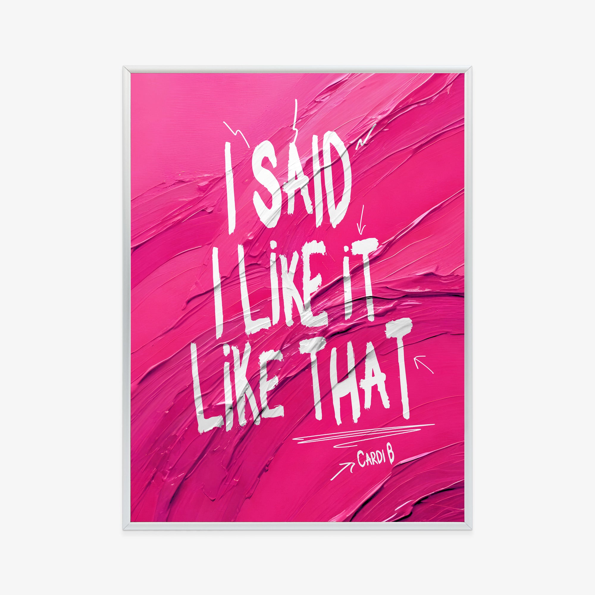 like-that-poster-silver-frame