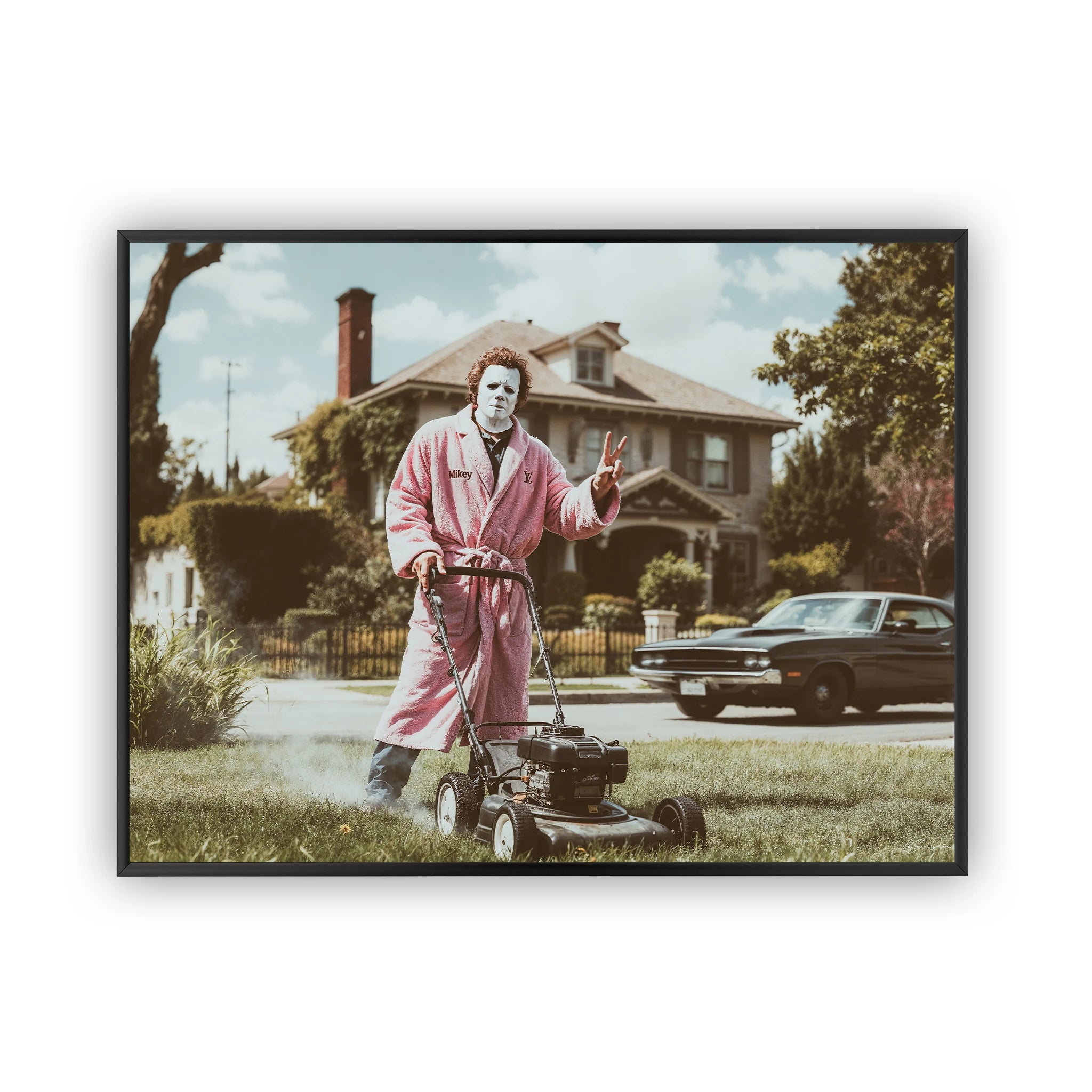 mikey-the-perfect-cut-poster-black-frame