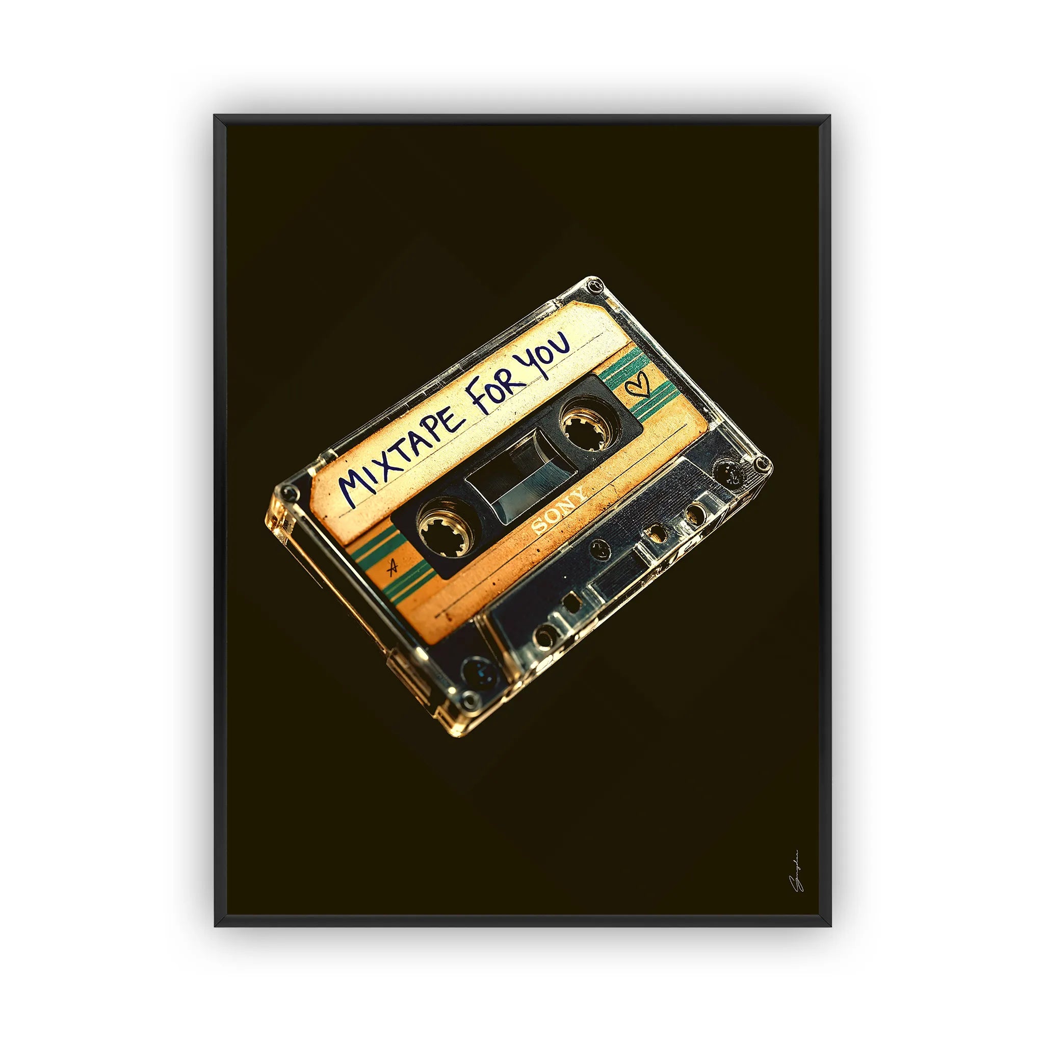 mixtape-for-you-poster-black-frame