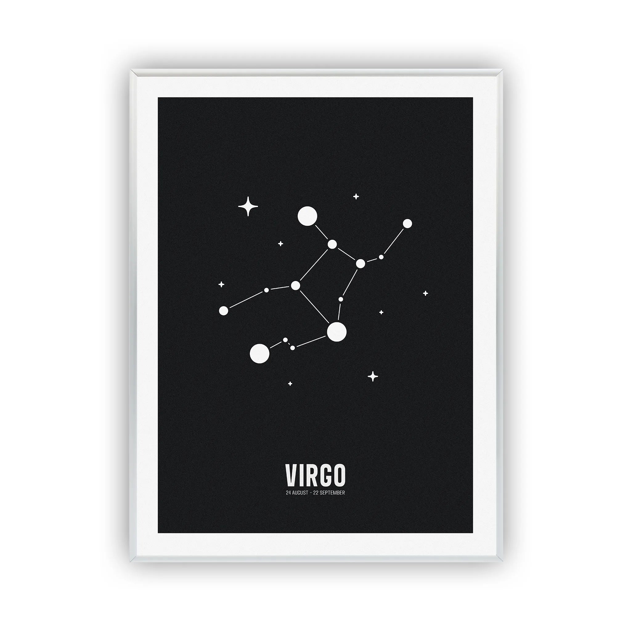 virgo-poster-silver-frame
