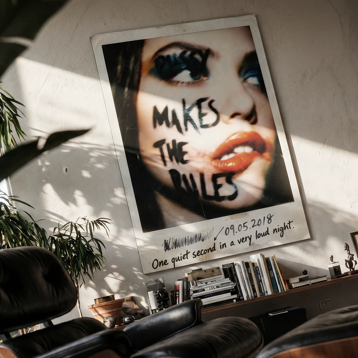 Who Makes The Rules? Acrylglasbild