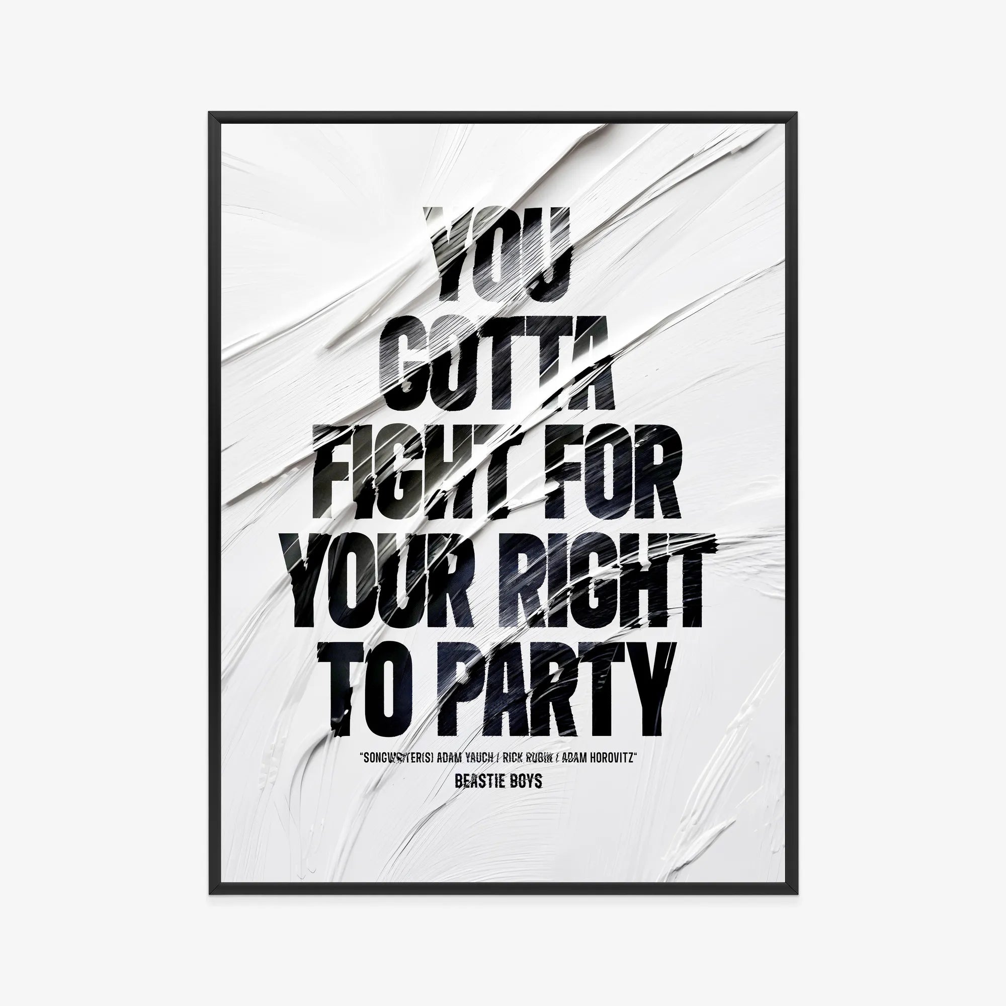 you-gotta-fight-poster-black-frame