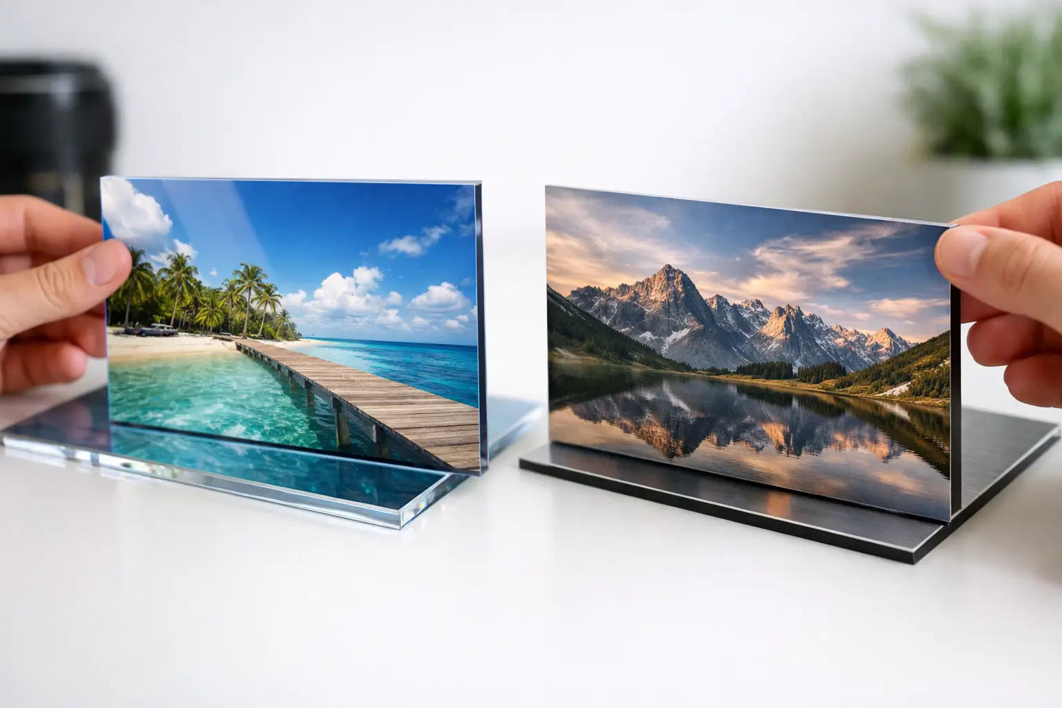 Acrylglas oder Alu Dibond - was passt besser?