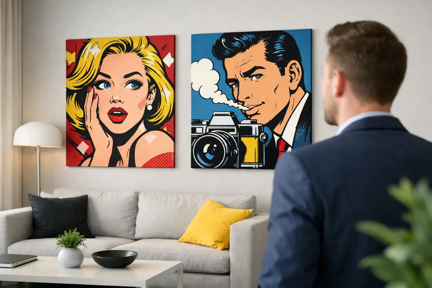 Pop Art an der Wand gezielt inszenieren