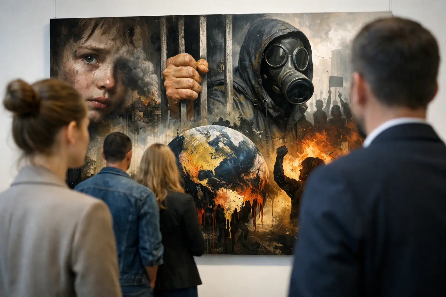 Kunst mit gesellschaftlicher Botschaft wirkt