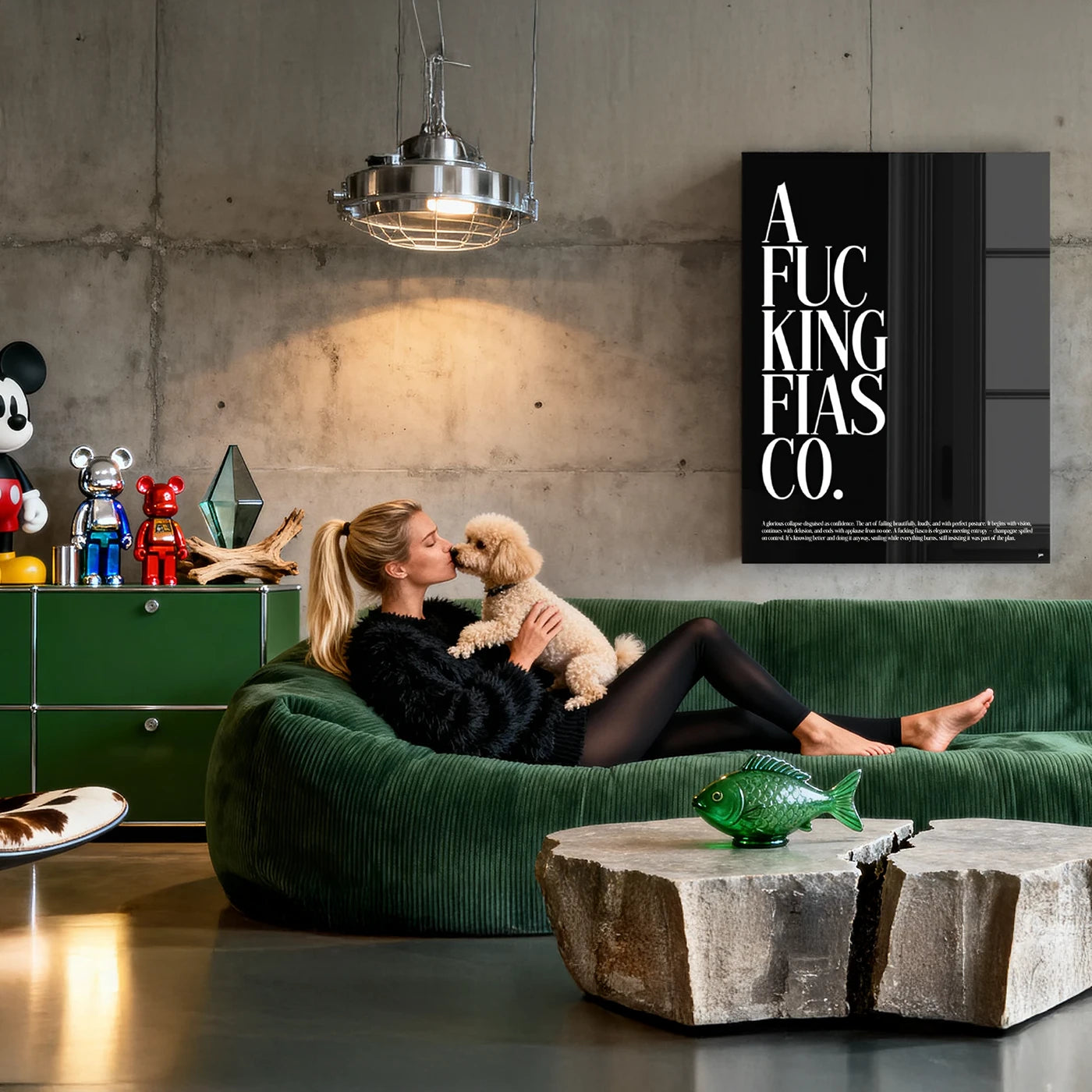 A Fiasco Acrylglasbild