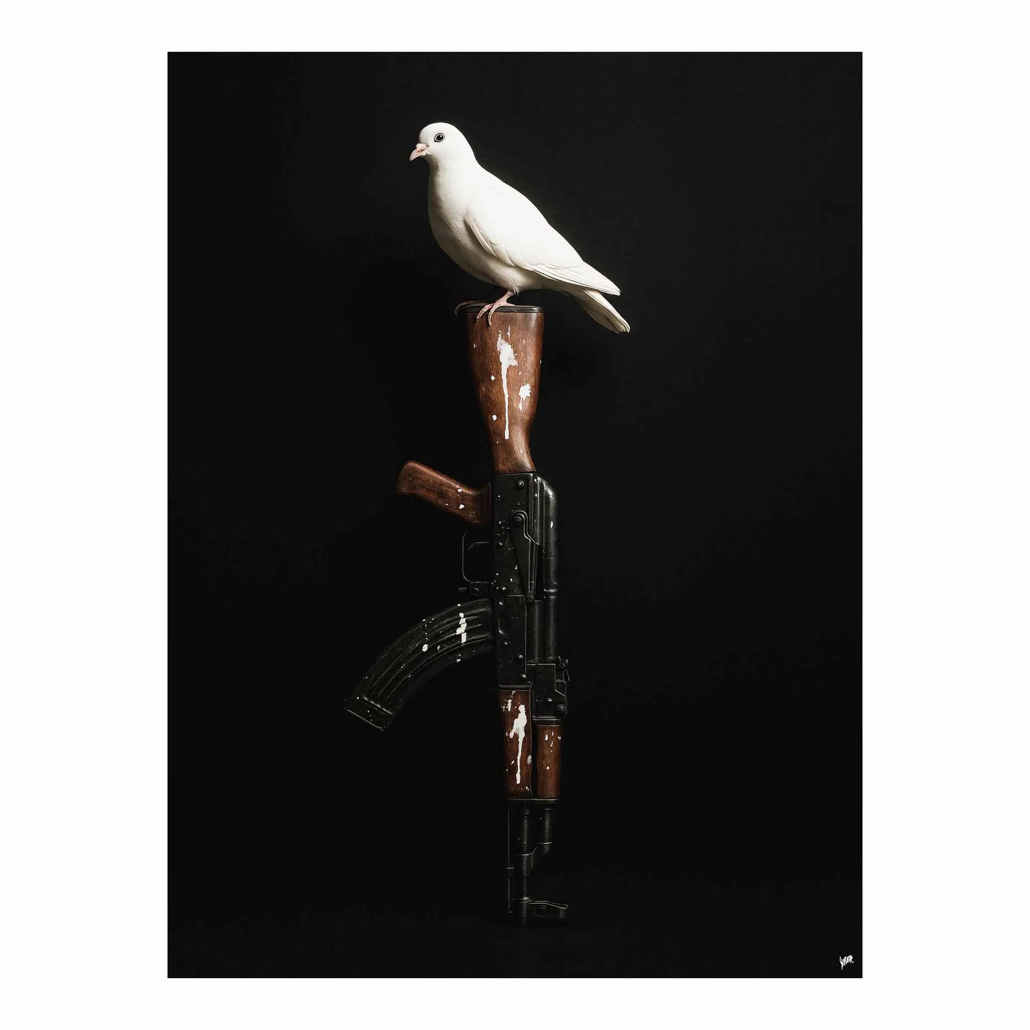 Artist Army A Big White No Poster 1