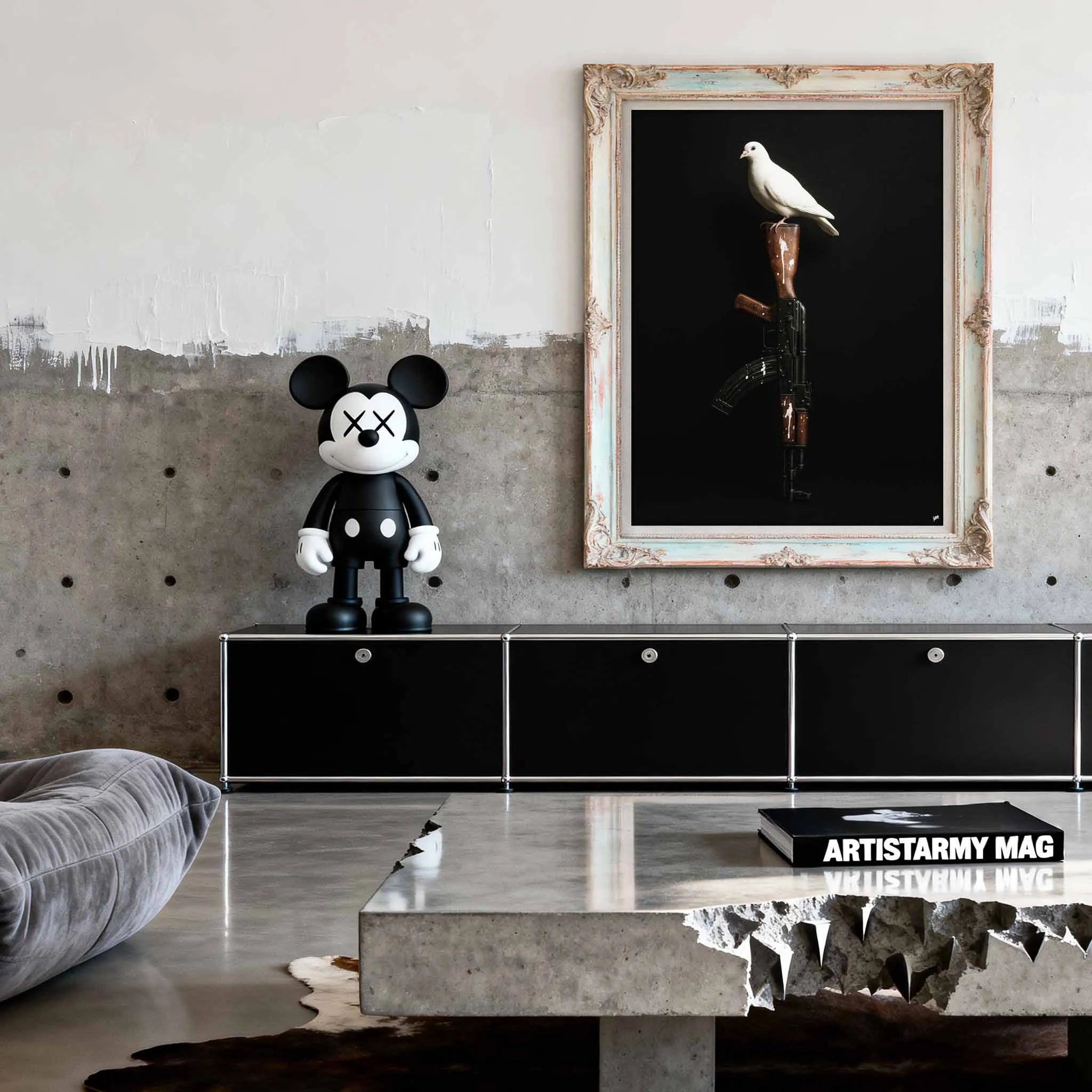 Artist Army A Big White No Poster 3