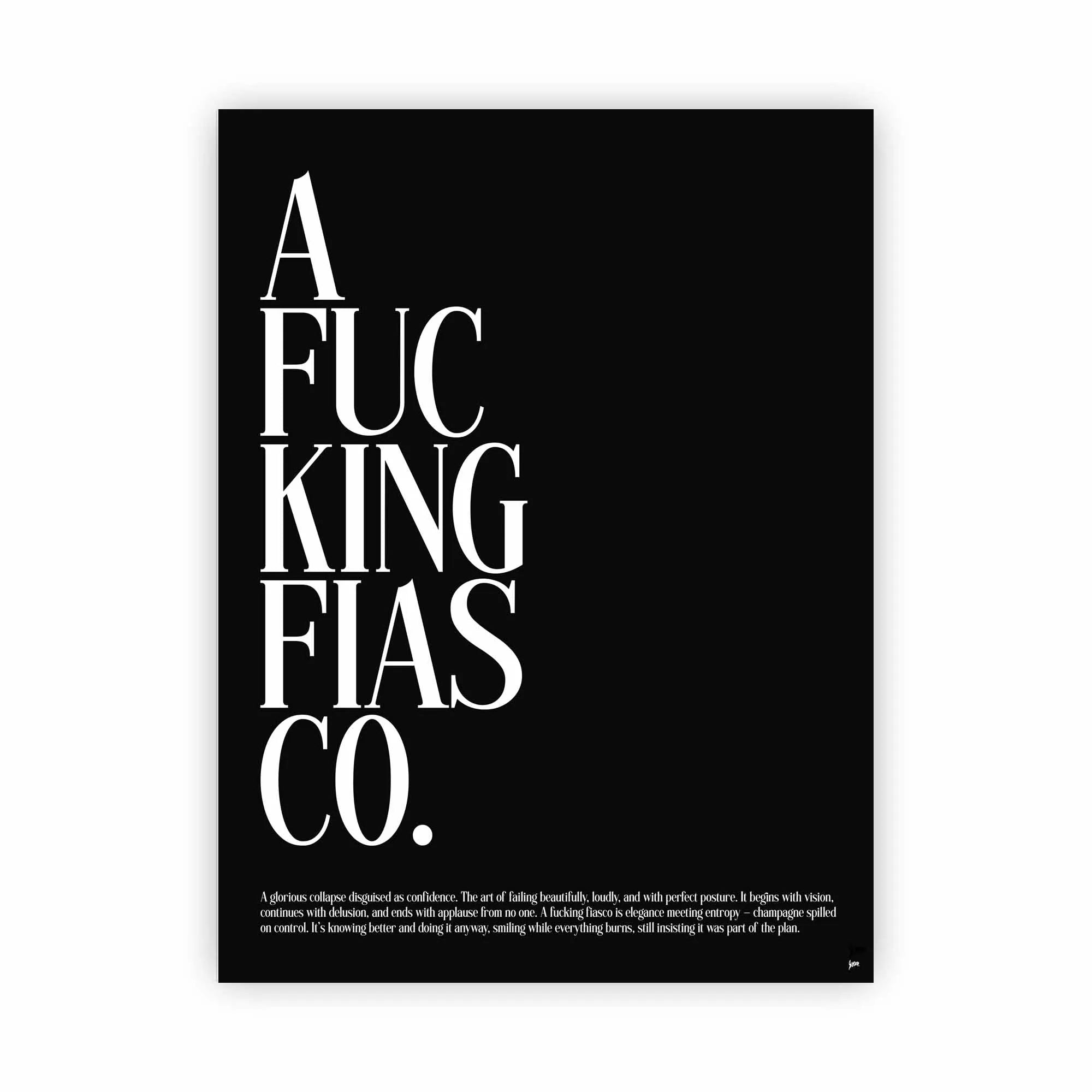 Artist Army A Fiasco Alu Dibond 1