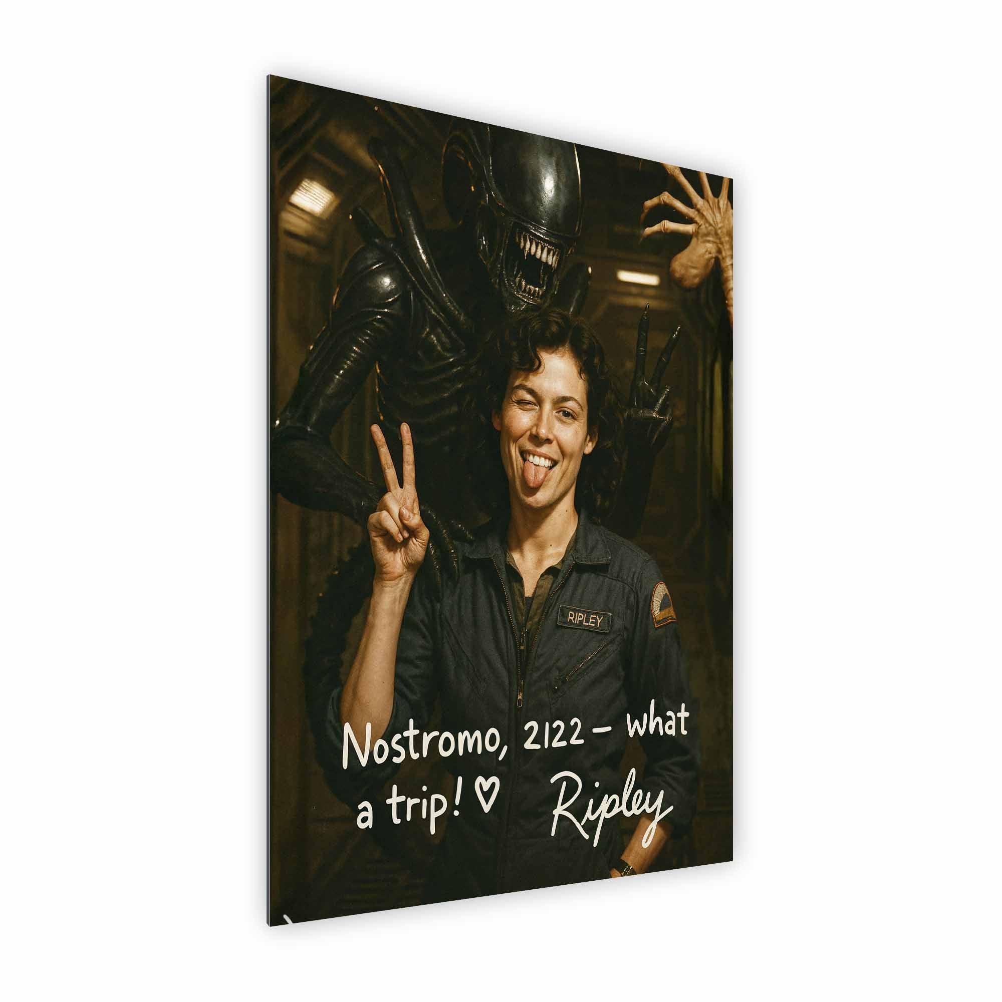 Artist Army Alien Nostromo What A Trip Alu Dibond 2