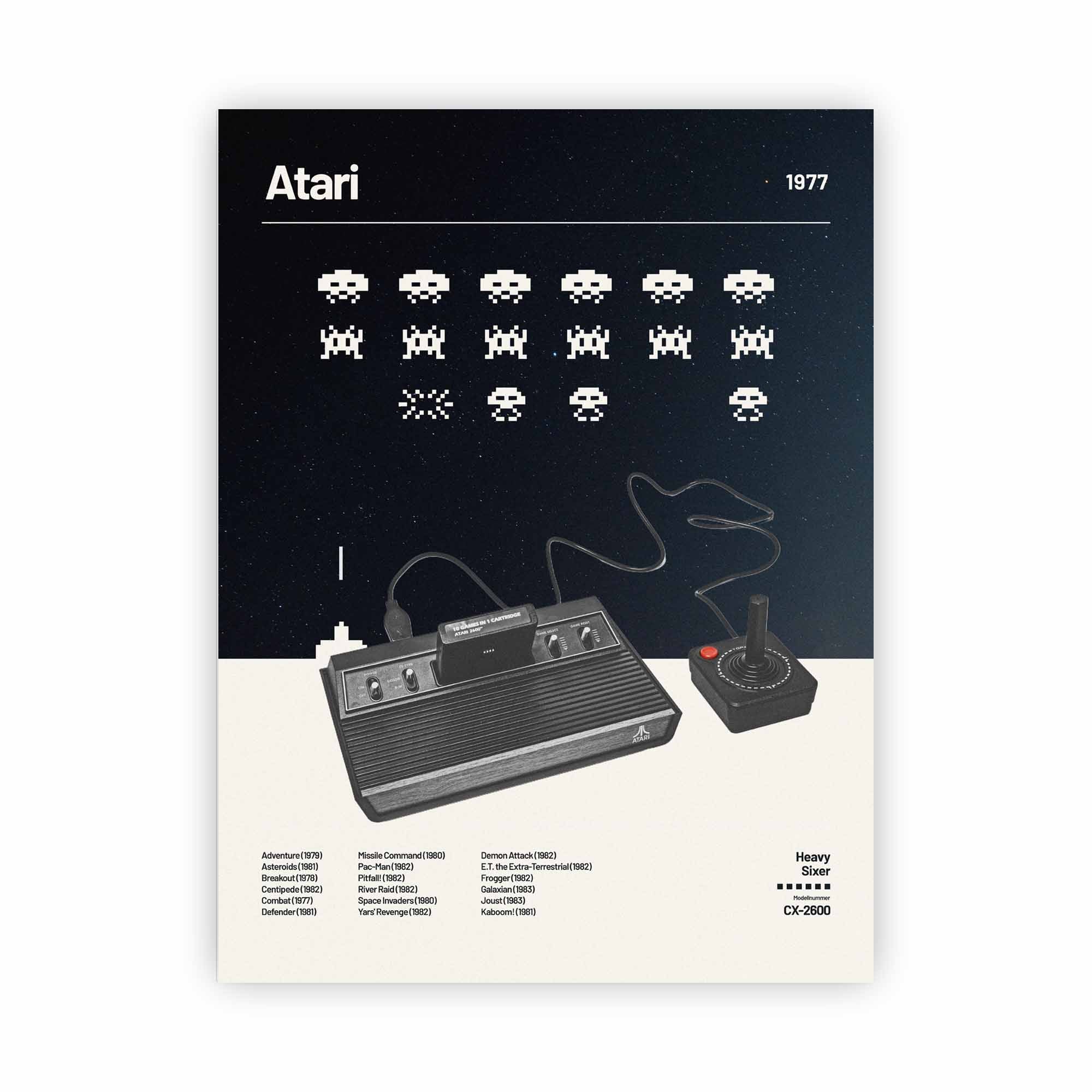 Artist Army Atari Heavy Sixer Alu Dibond 1