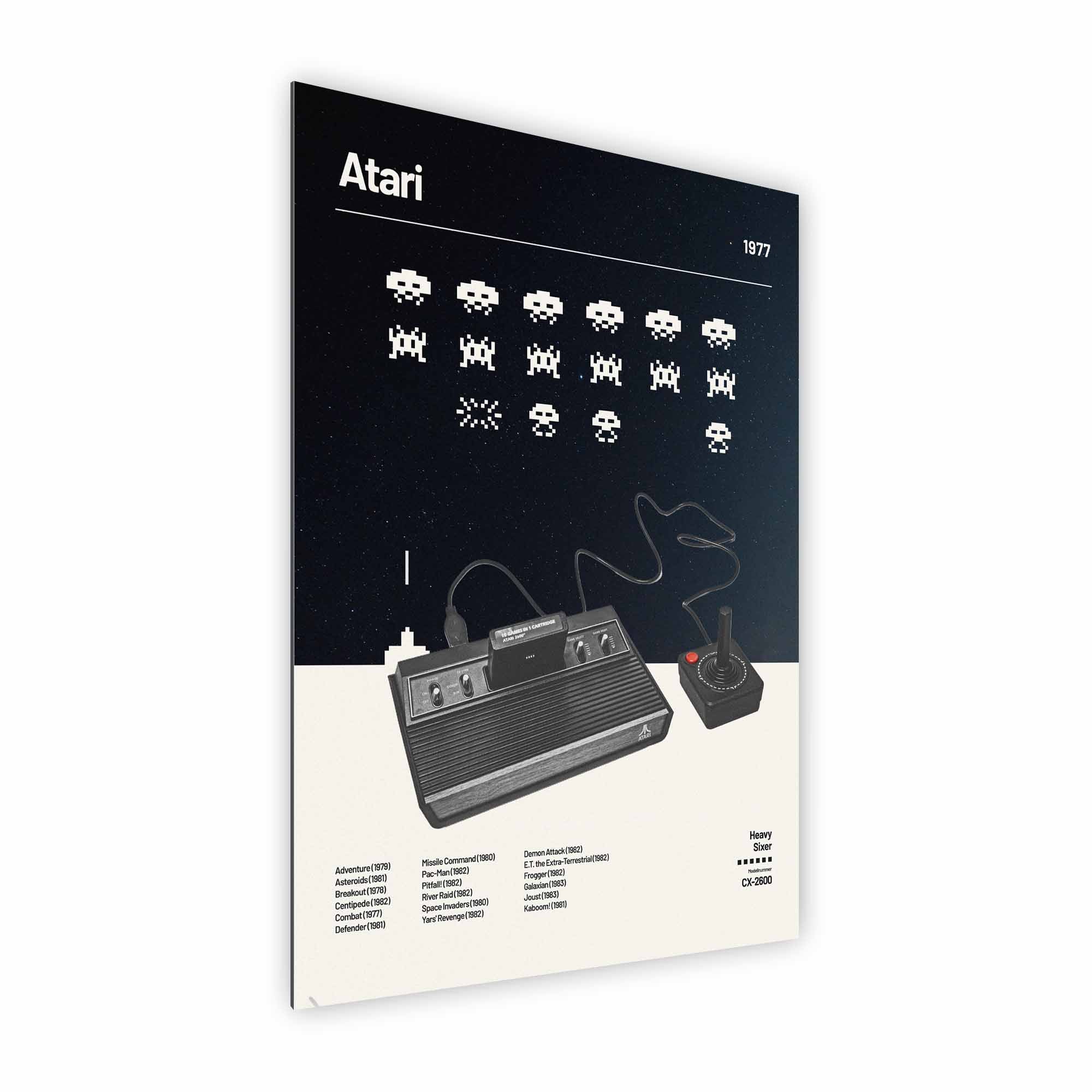 Artist Army Atari Heavy Sixer Alu Dibond 2