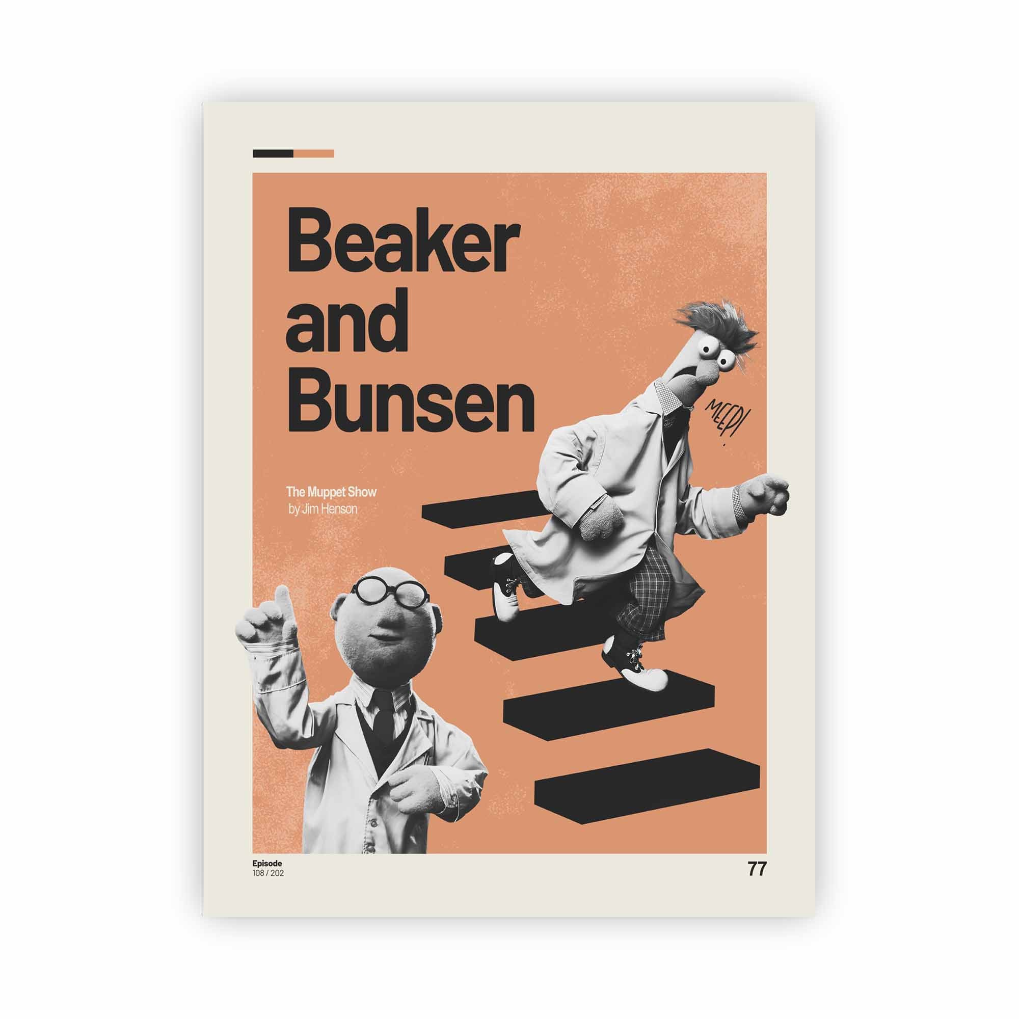 Artist Army Beaker And Bunsen Alu Dibond 1