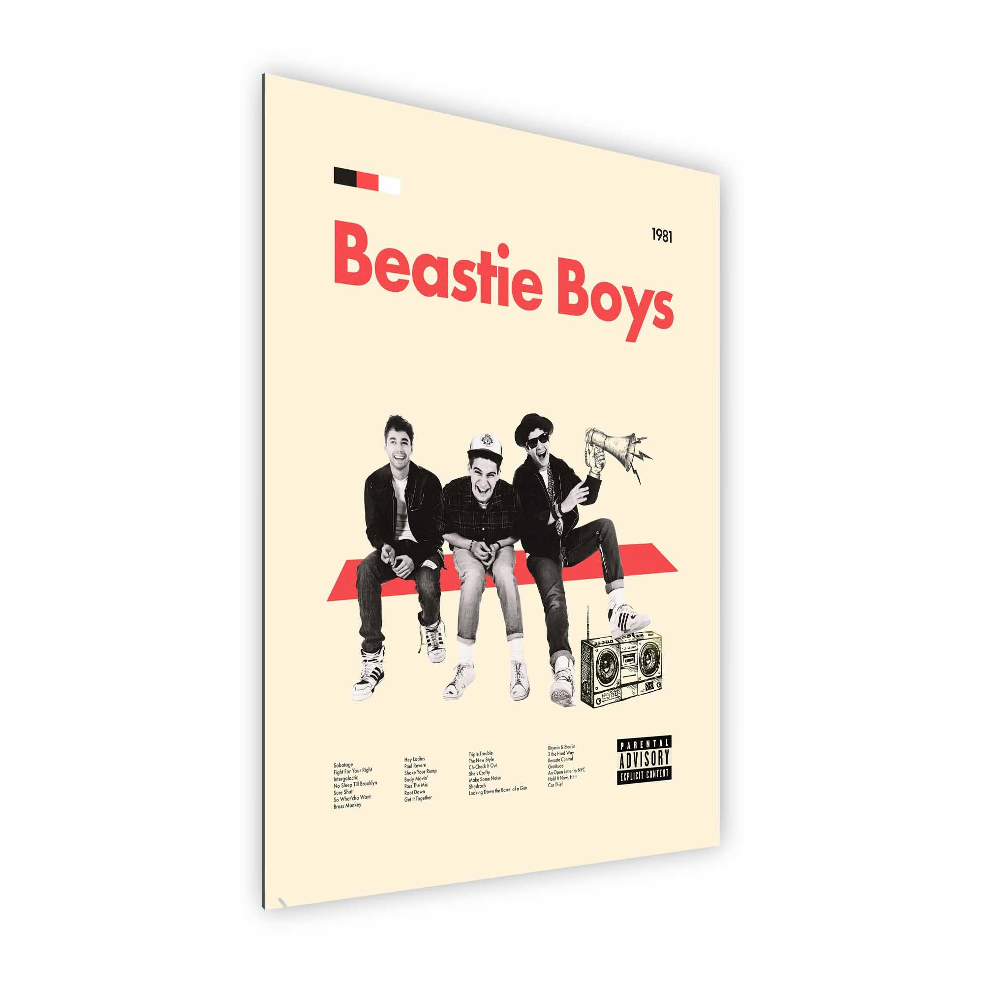 Artist Army Beastie Boys Alu Dibond 2