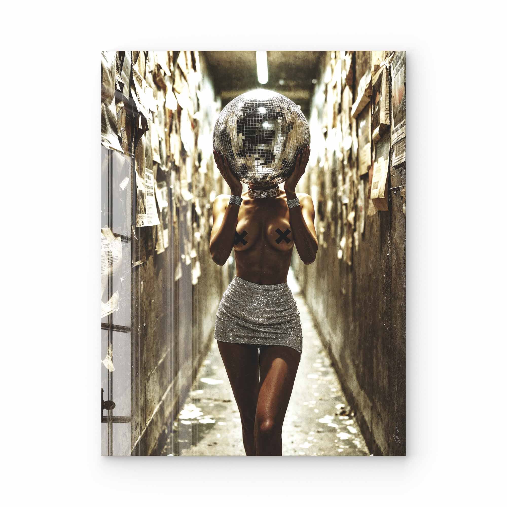 Artist Army Berlin Night Berghain Ready Acrylglasbild 1