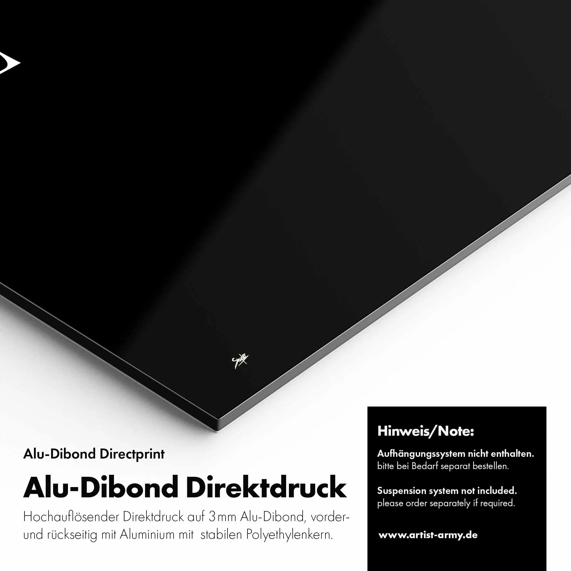 Artist Army Best Life Alu Dibond Detail