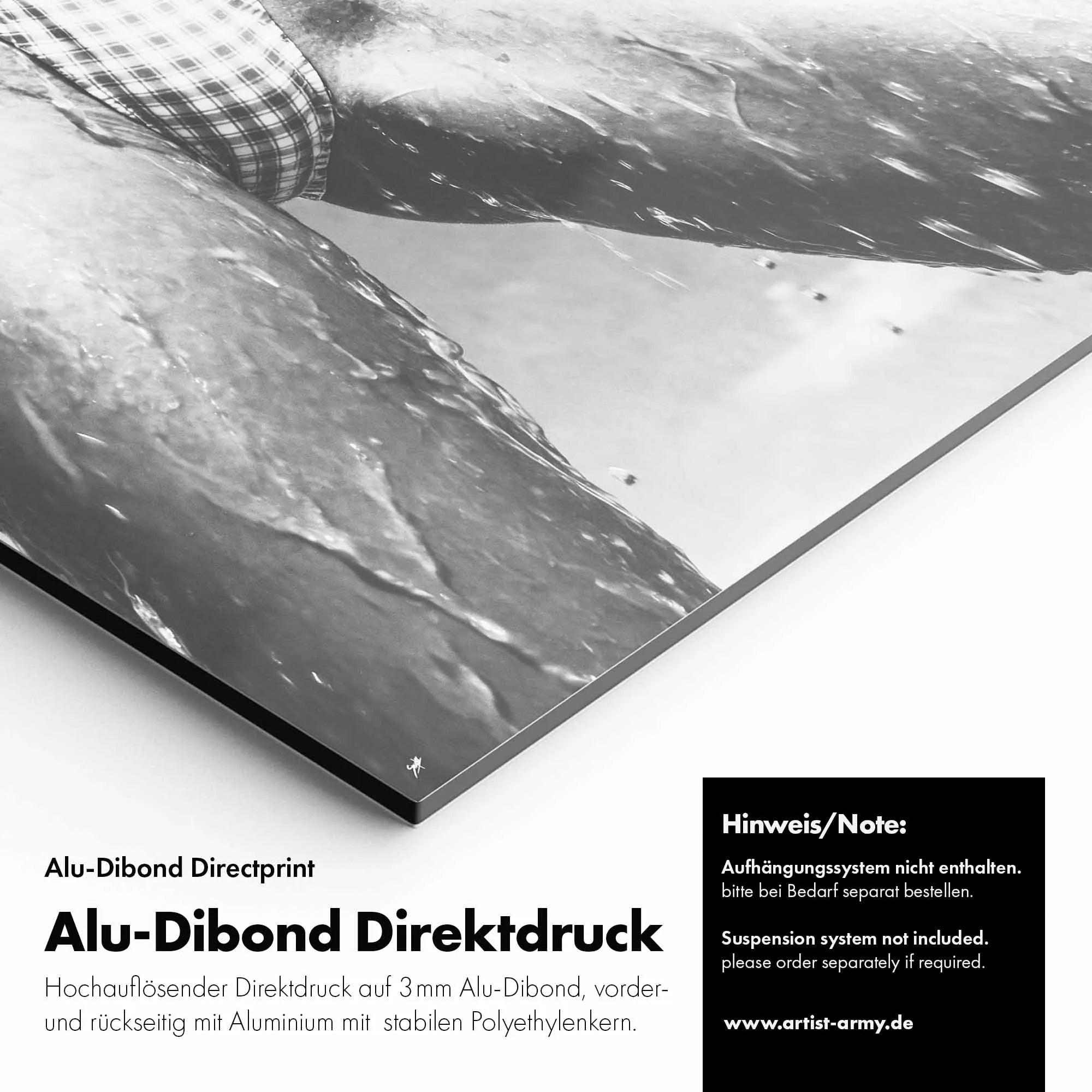Artist Army Bikini Bottom Alu Dibond Detail
