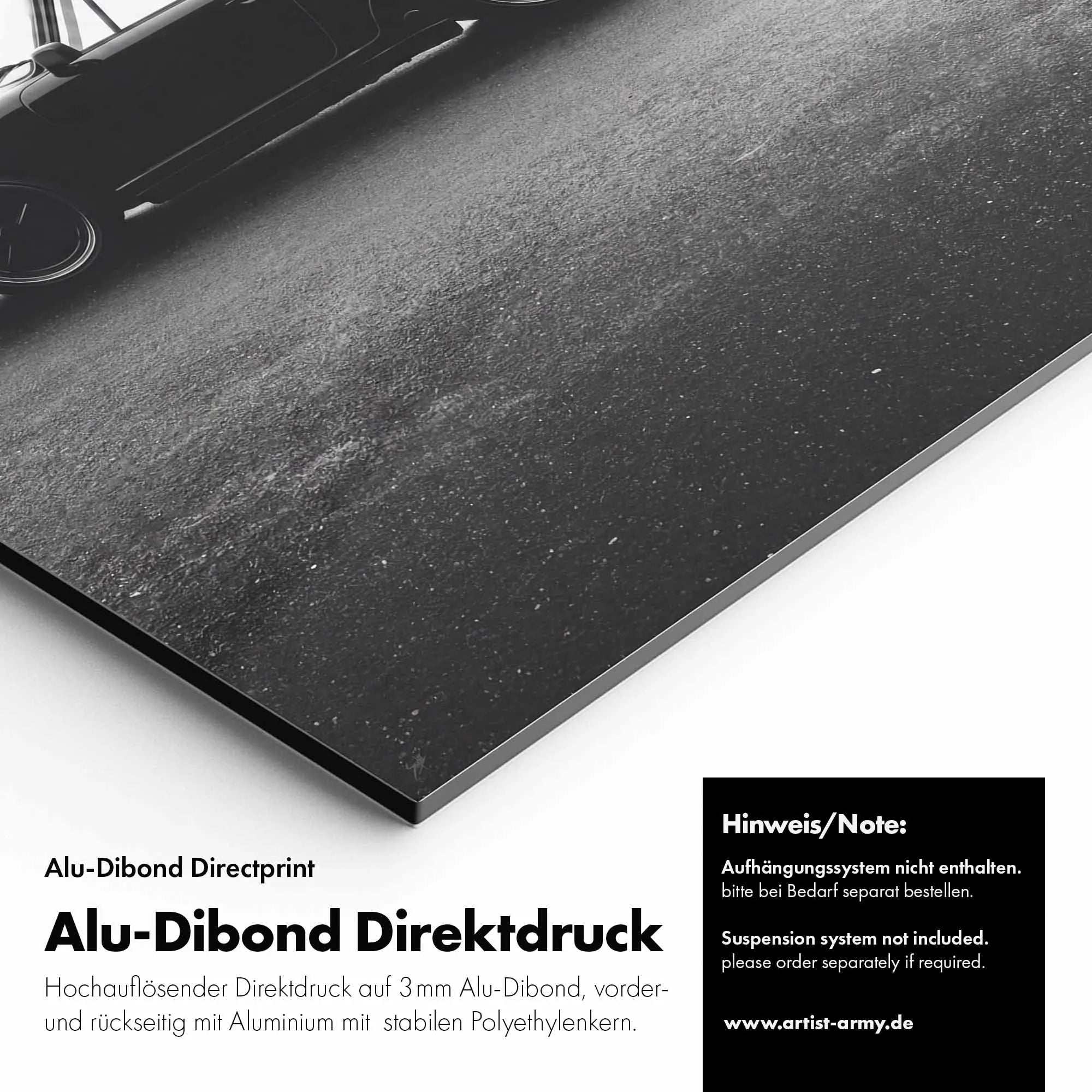 Artist Army Black Aura Alu Dibond Detail