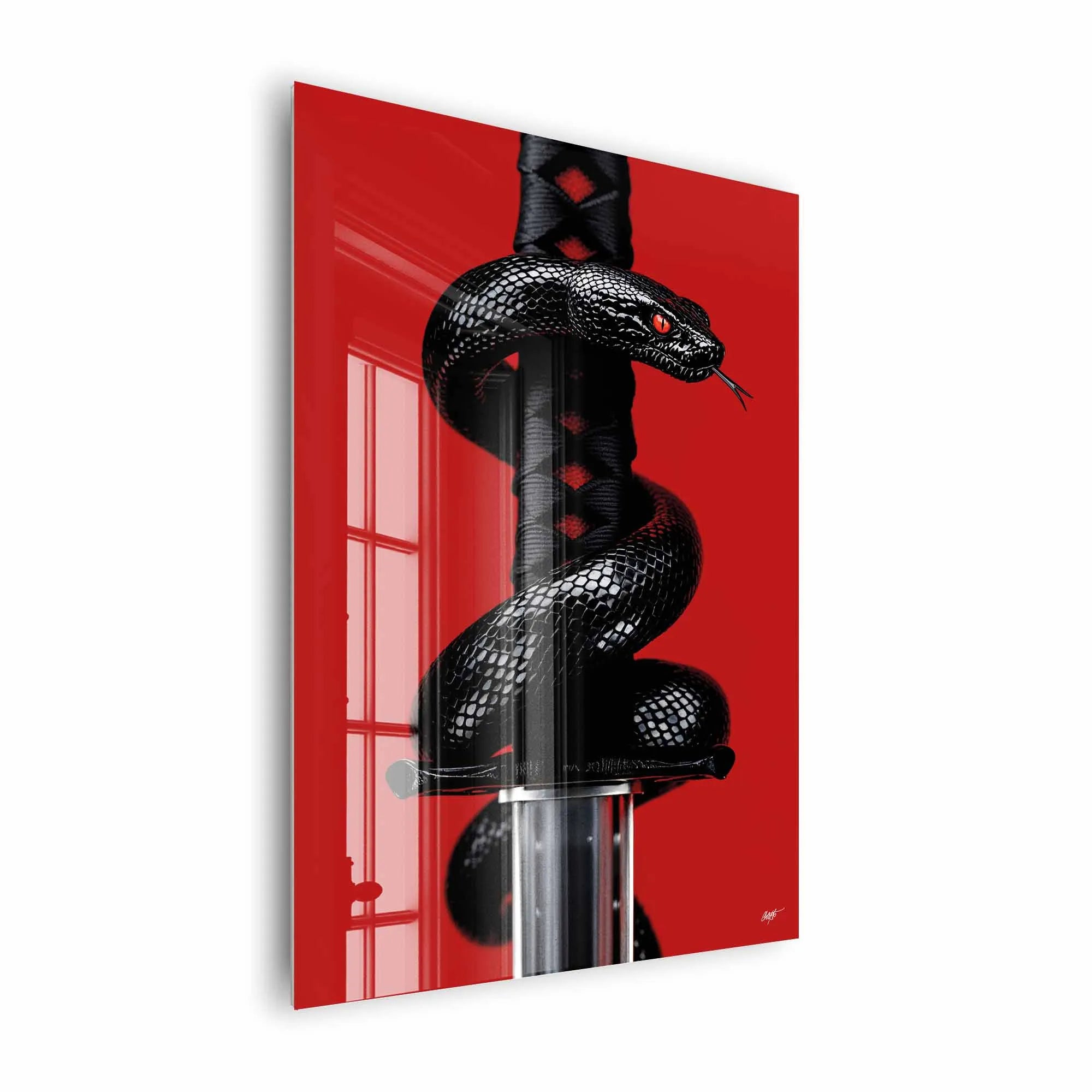 Artist Army Black Venom Acrylglasbild 2
