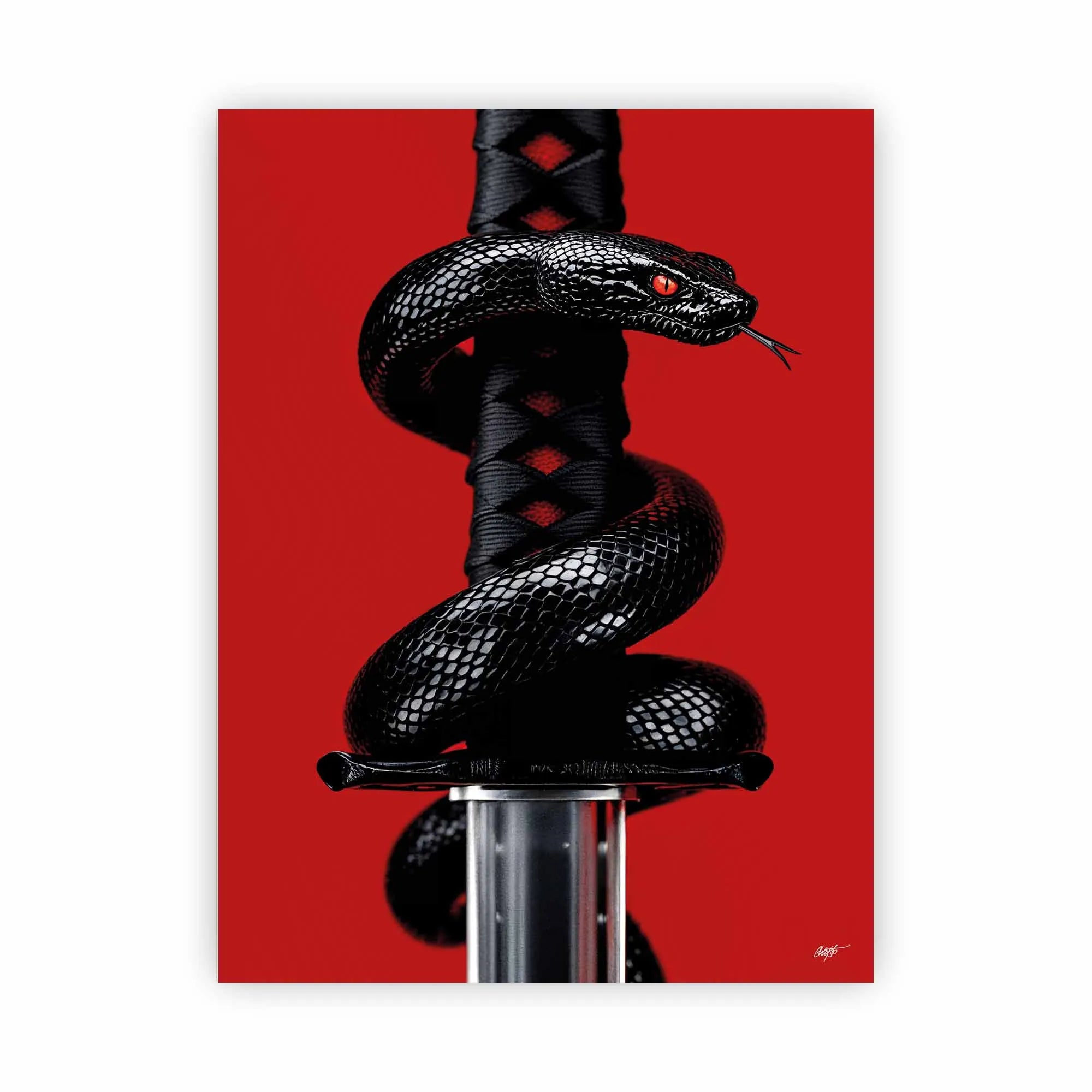 Artist Army Black Venom Alu Dibond 1