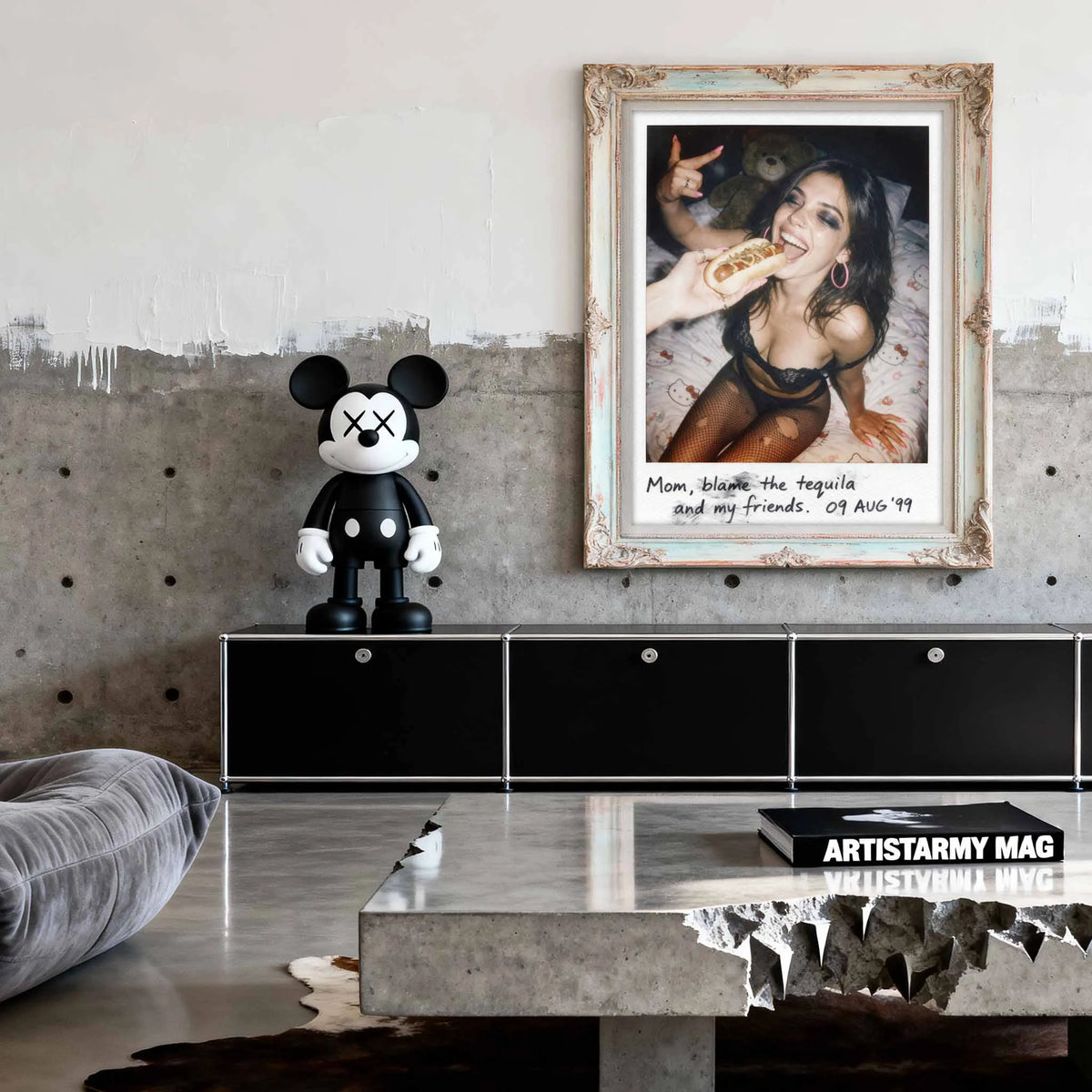 Artist Army Blame The Tequila Poster 3