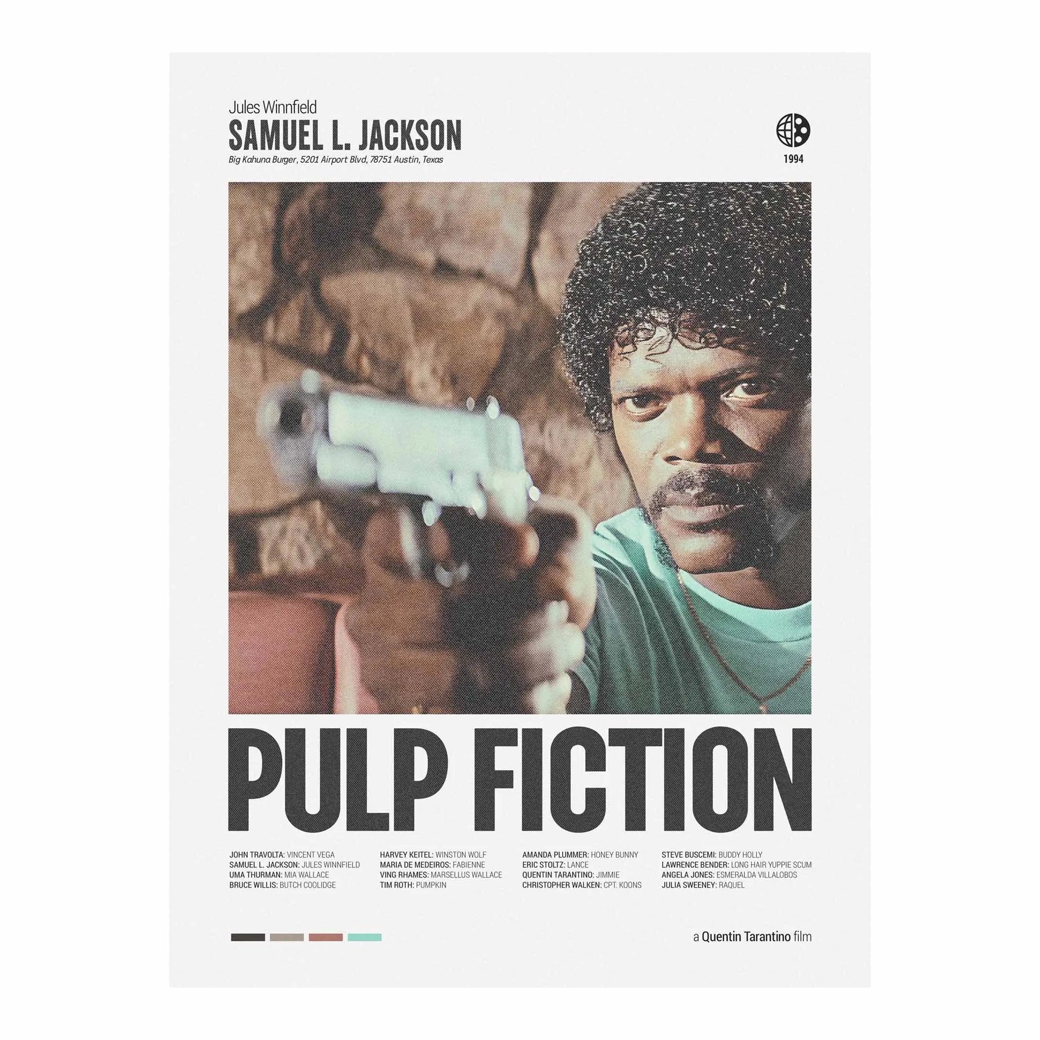 Artist Army Butch Pulp Fiction Poster 1