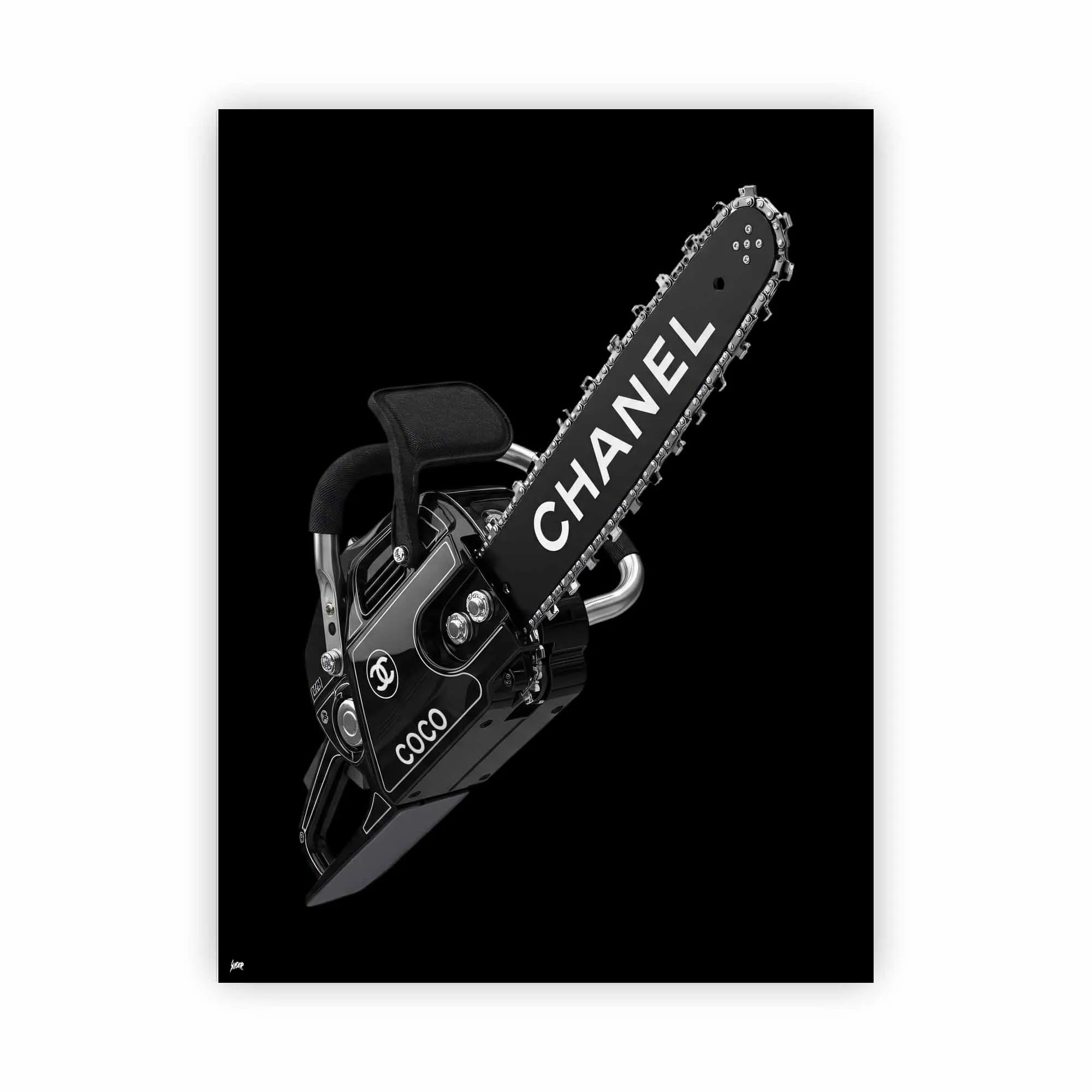 Artist Army Chainsaw Alu Dibond 1