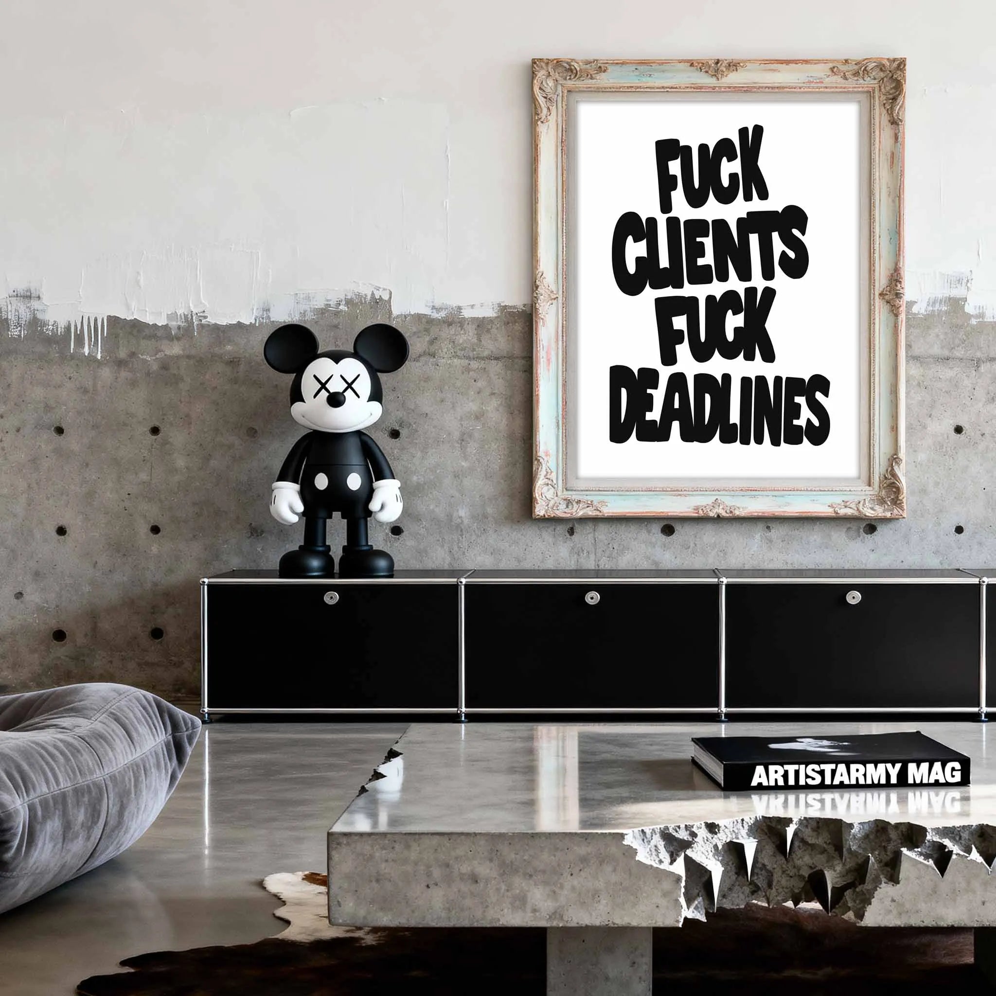 Artist Army Clients And Deadlines Poster 3