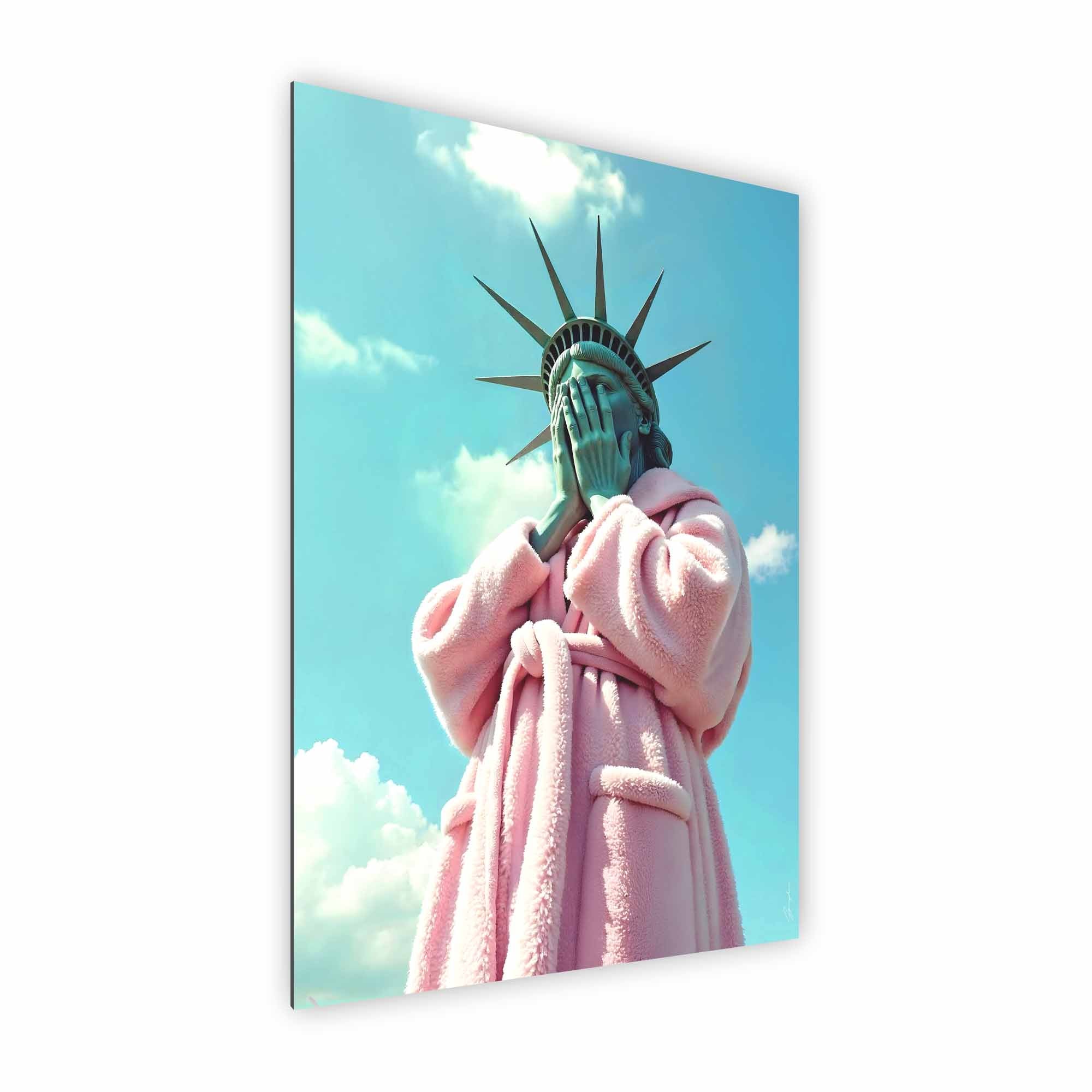 Artist Army Confused Liberty Alu Dibond 2