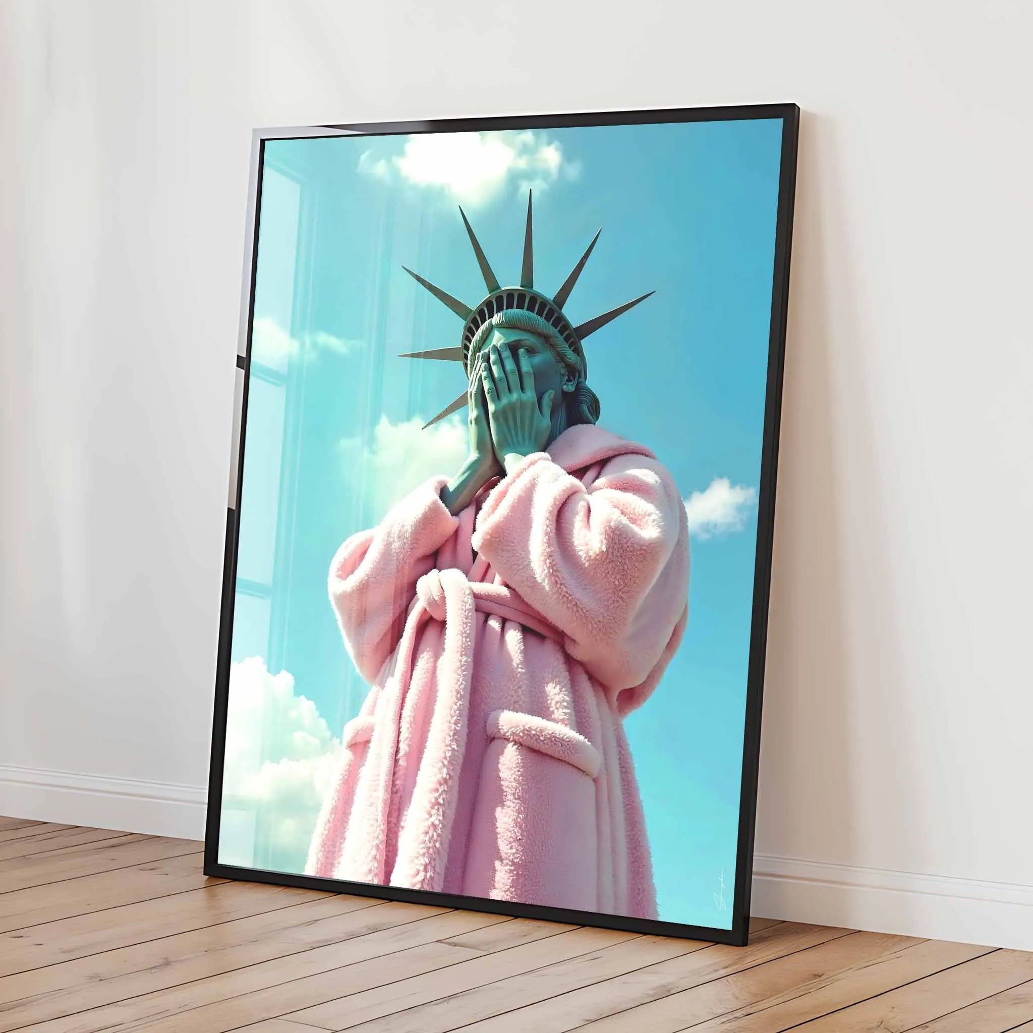 Artist Army Confused Liberty Poster 2