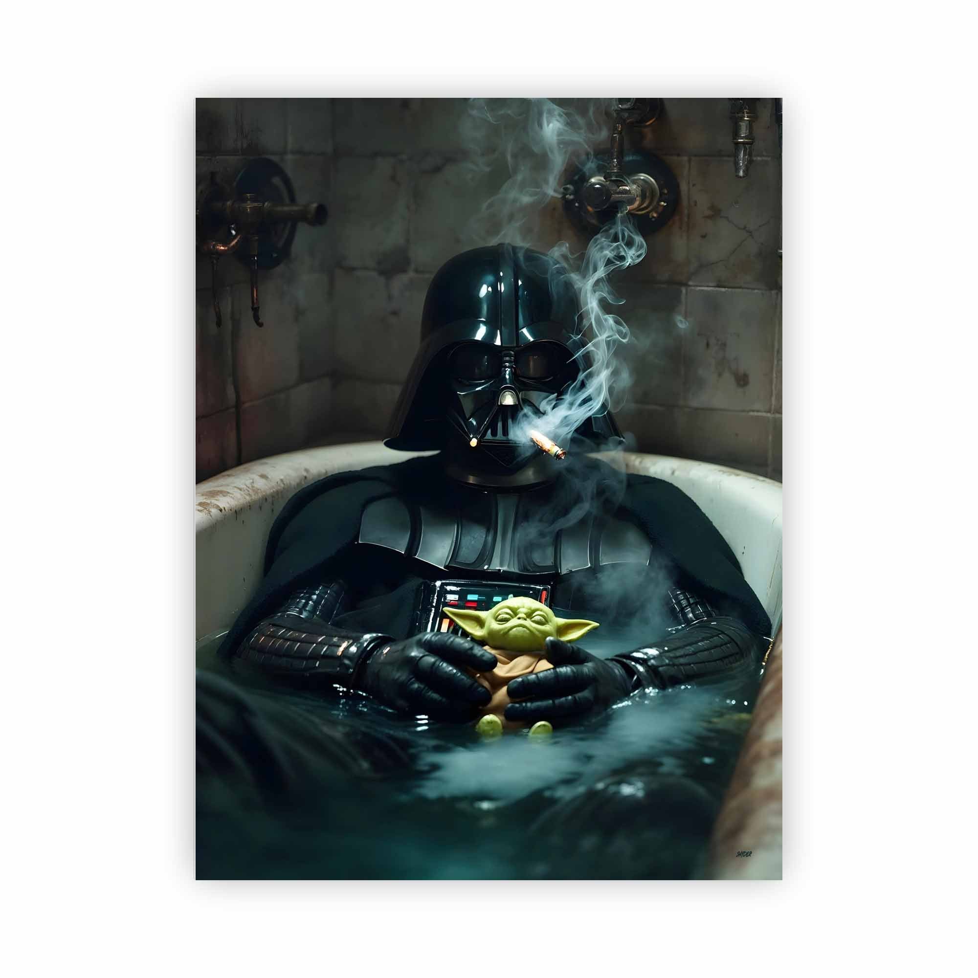 Artist Army Dark Side Relaxation Alu Dibond 1