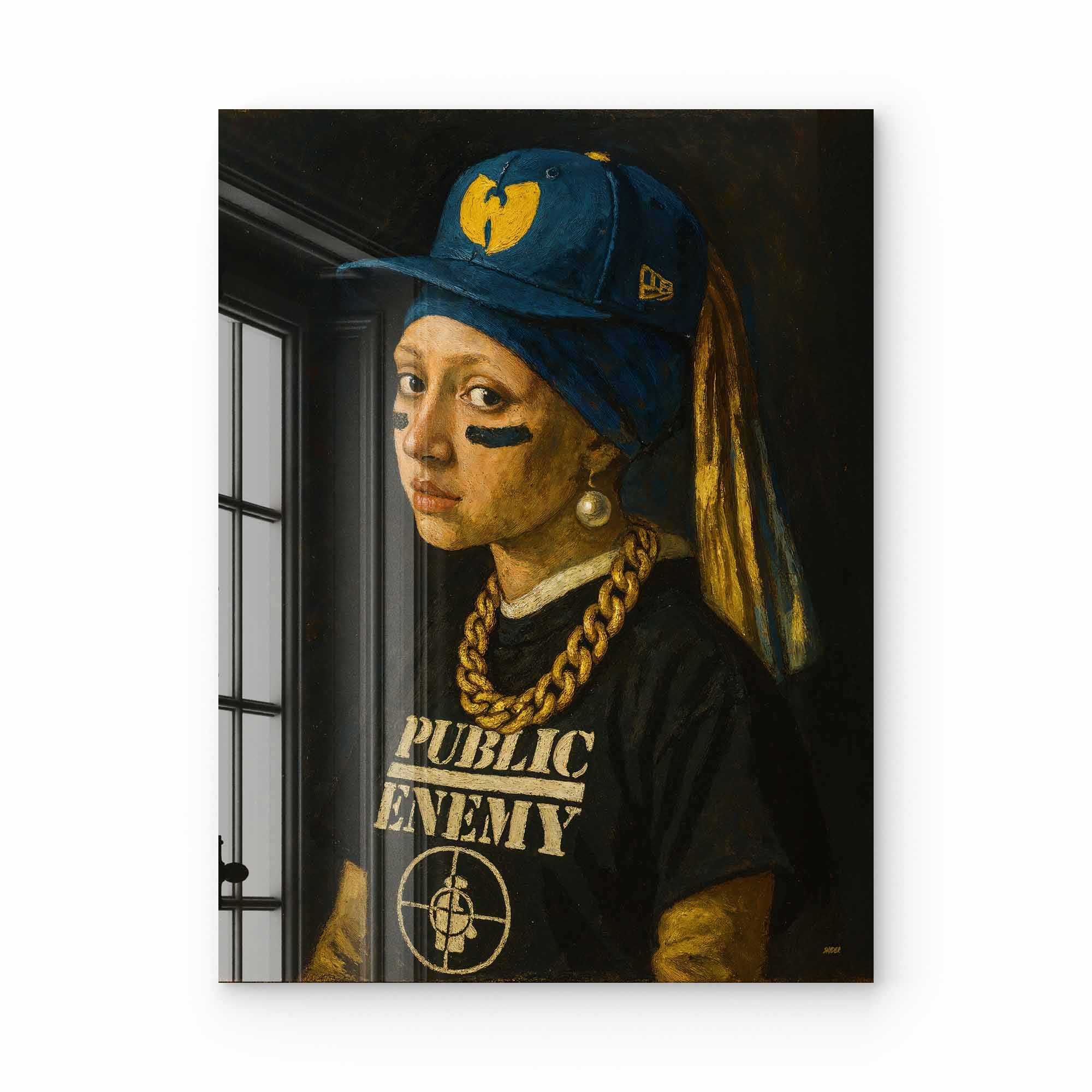 Artist Army Das Maedchen Mit Dem Swag Acrylglasbild 1
