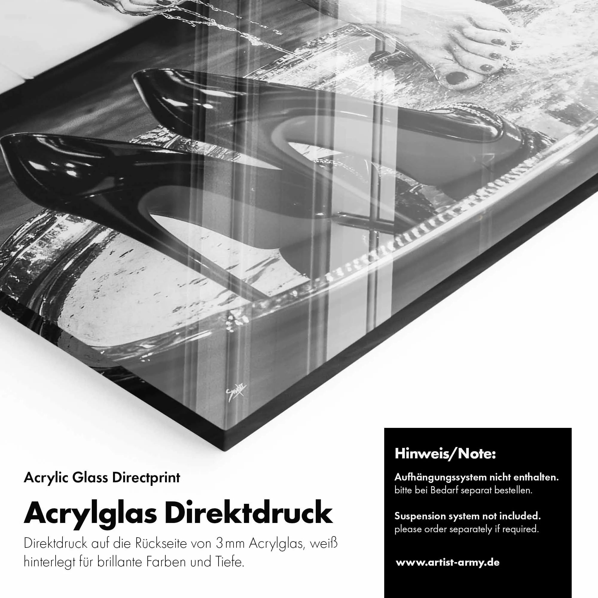 Artist Army Dekadenz Acrylglasbild Detail