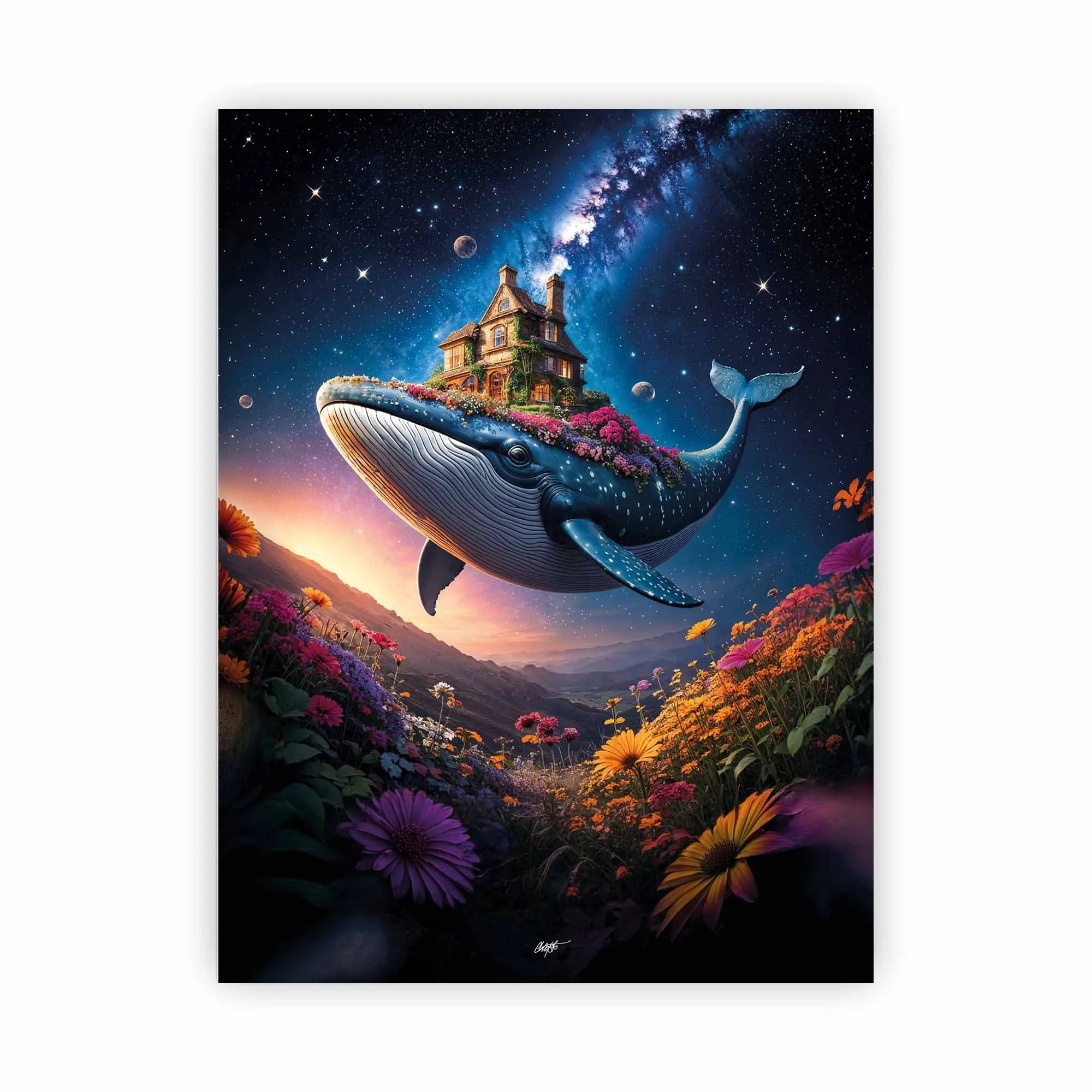 Artist Army Dream Whale Alu Dibond 1