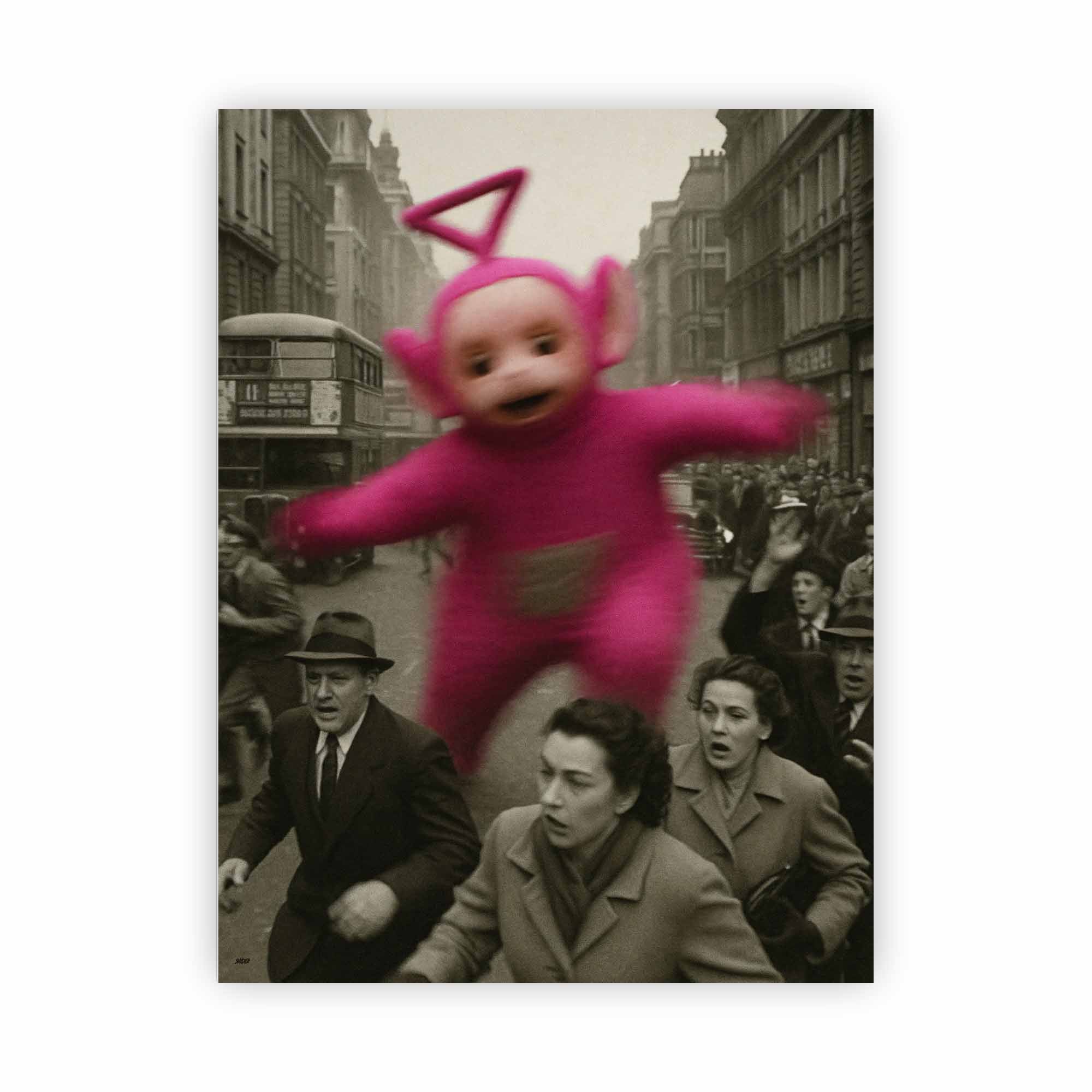 Artist Army Escape From Tinky Winky Alu Dibond 1