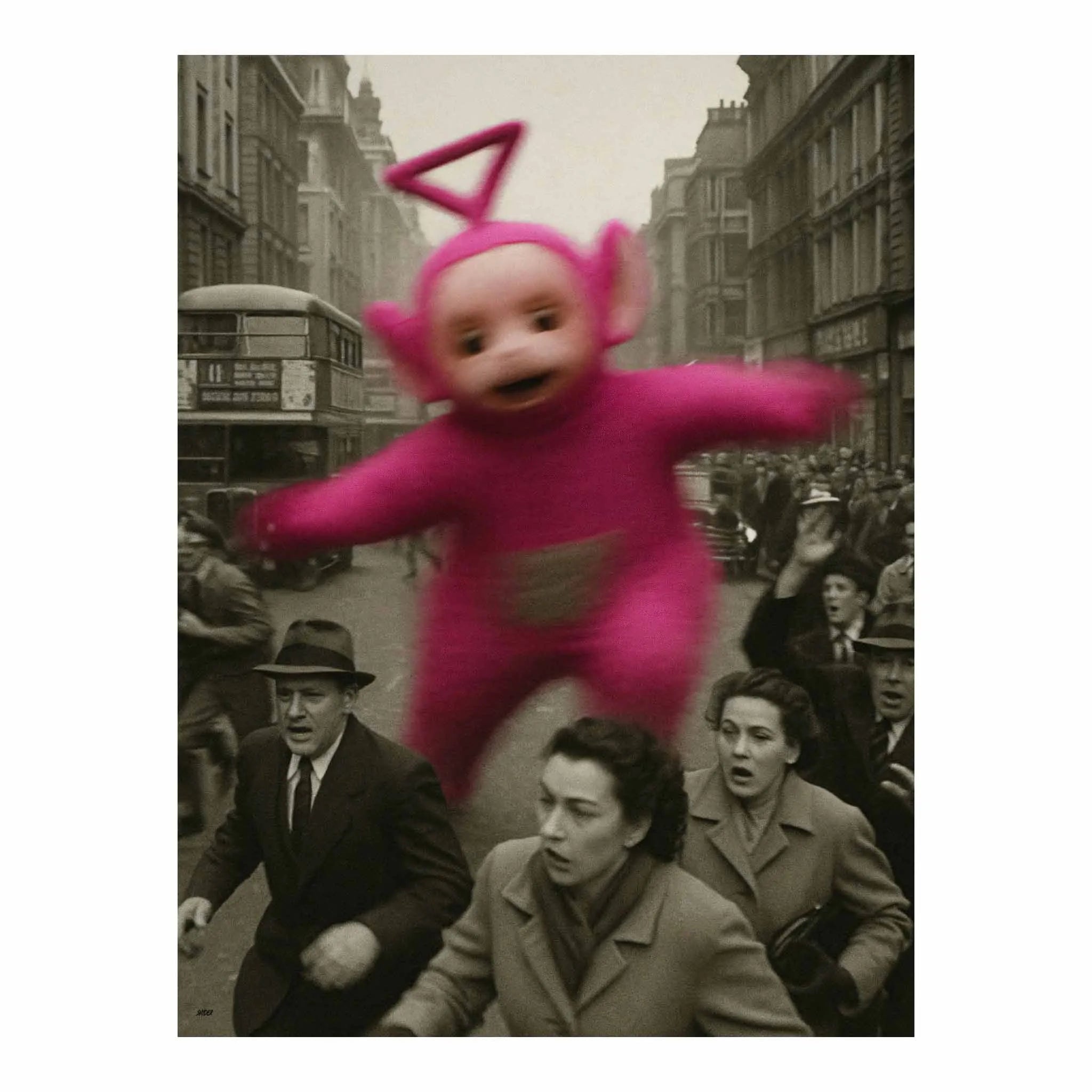 Artist Army Escape From Tinky Winky Poster 1