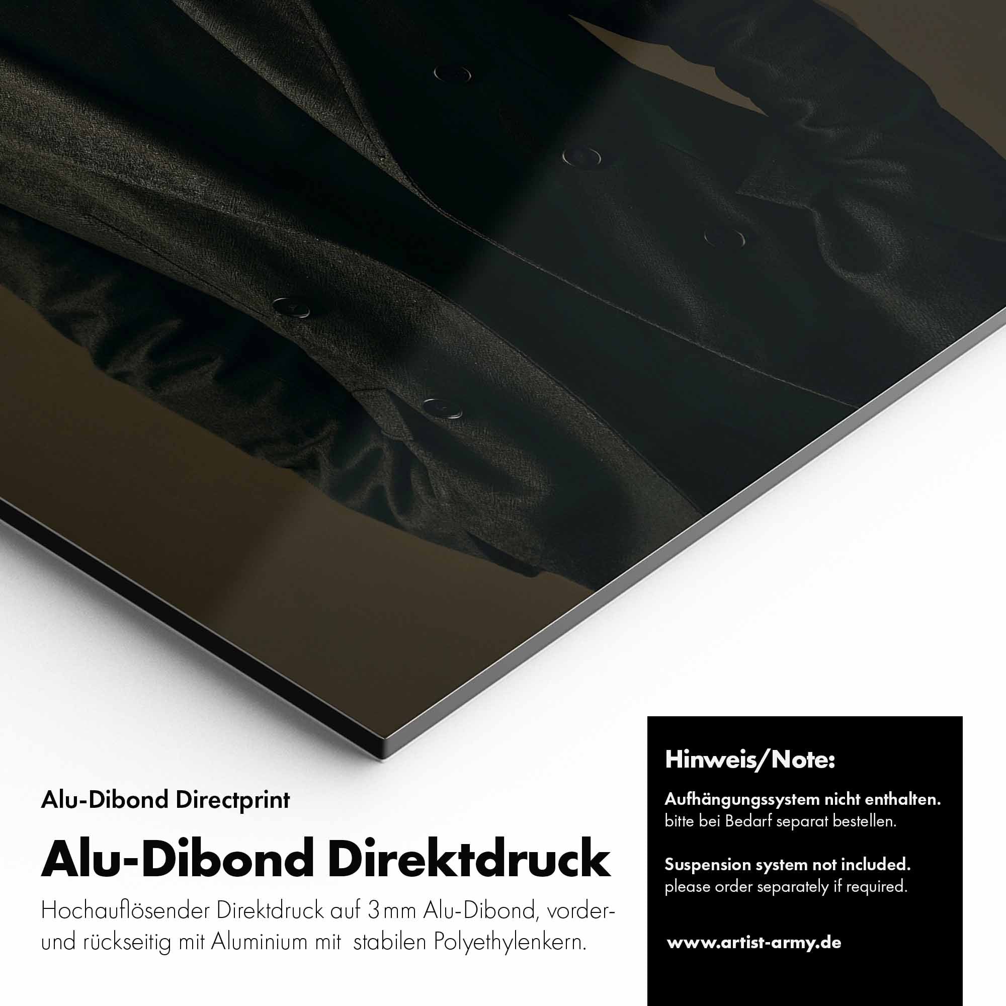 Artist Army Fashion Kills Alu Dibond Detail