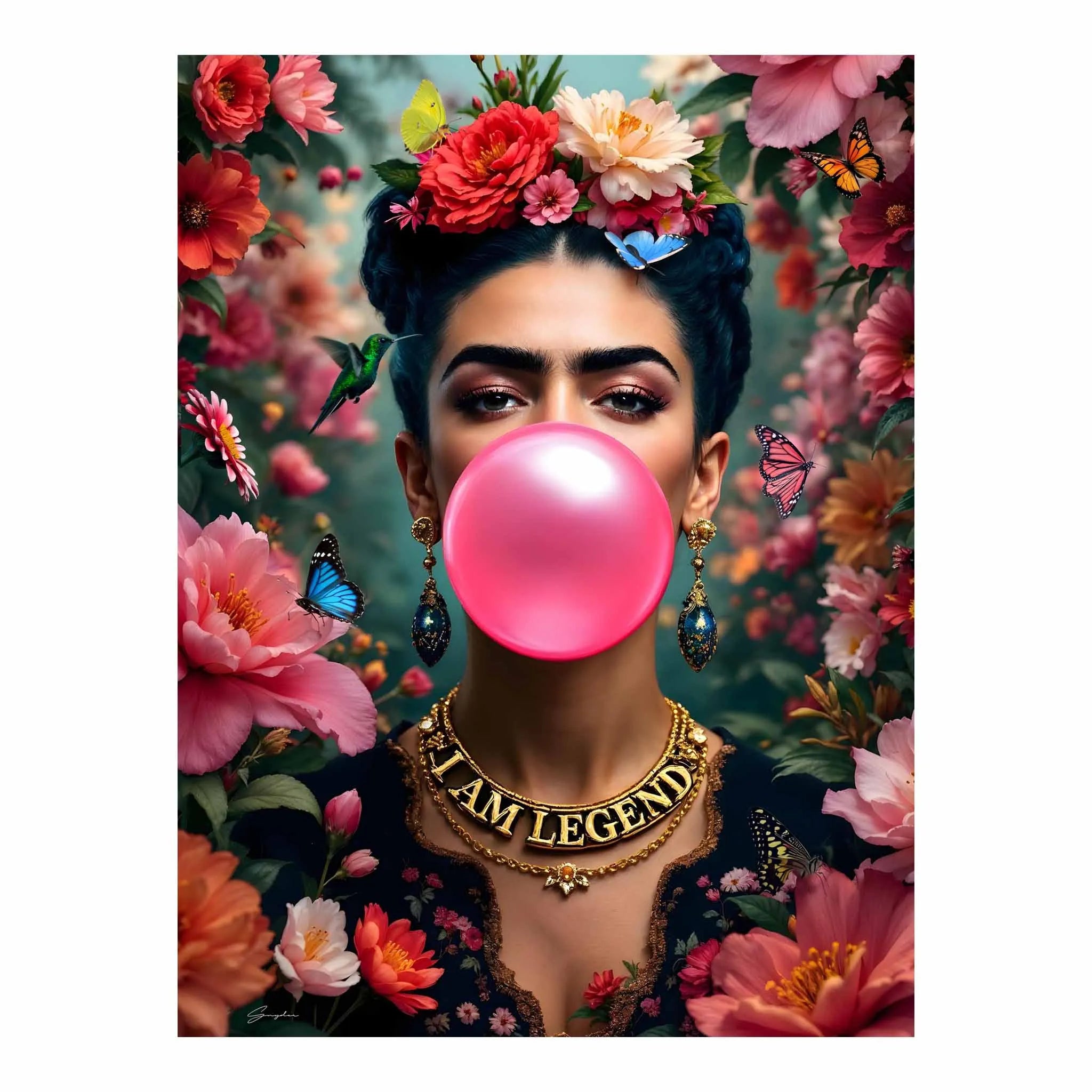 Artist Army Frida Kahlo Poster 1