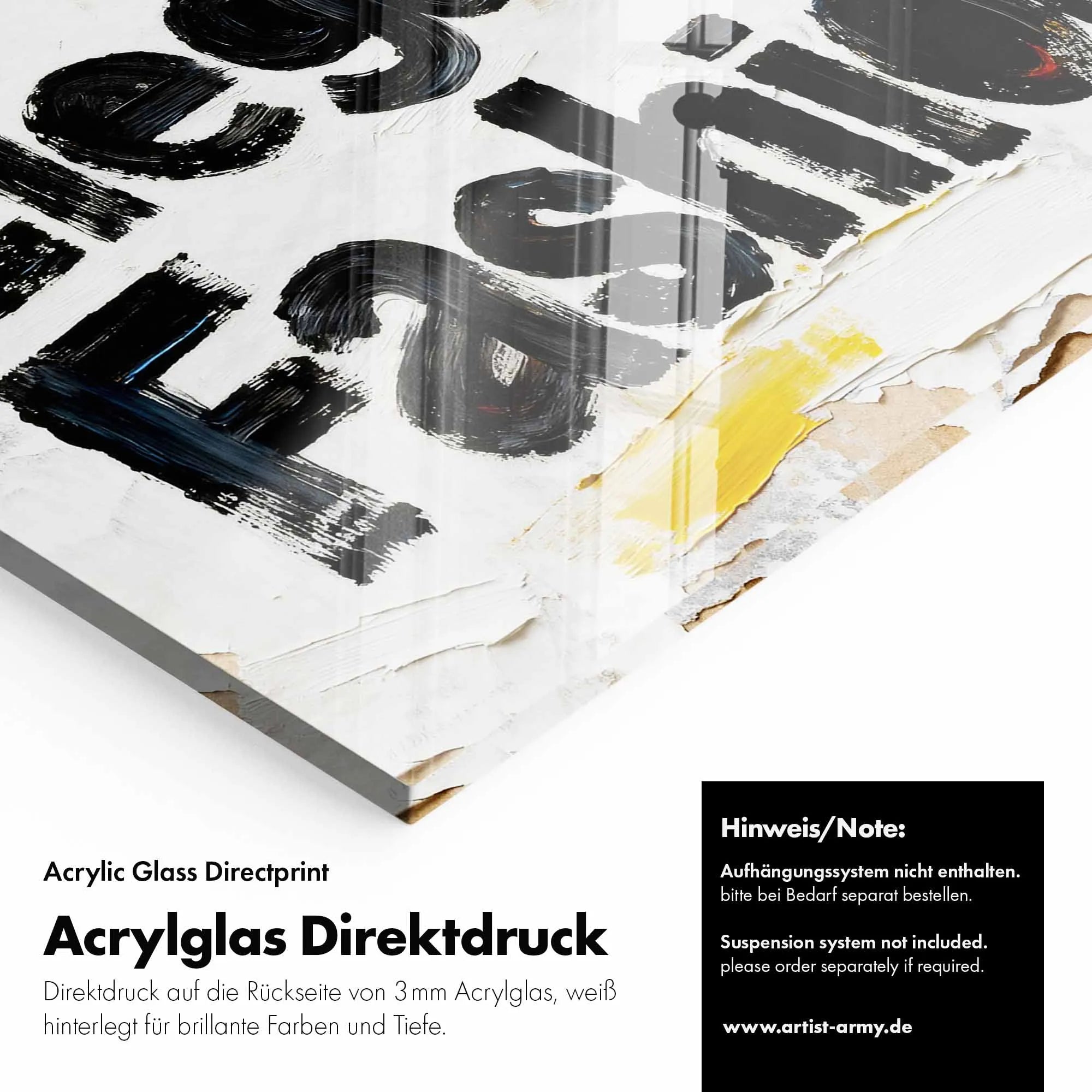 Artist Army Glamour And Drugs Acrylglasbild Detail