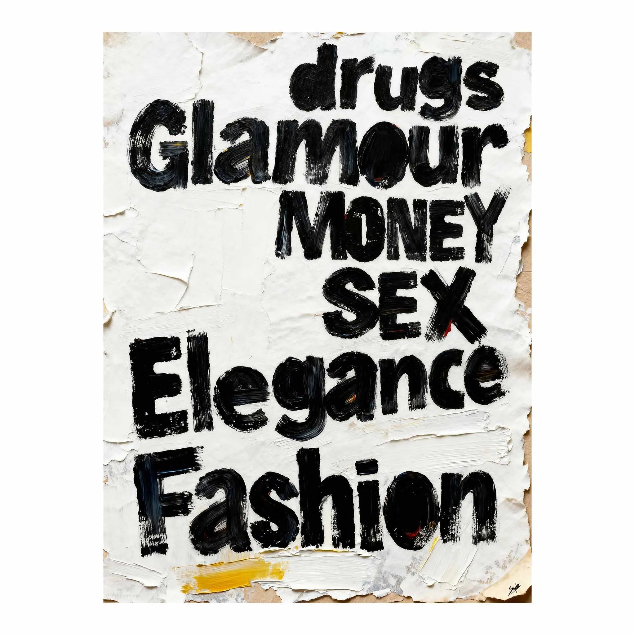 Artist Army Glamour And Drugs Poster 1