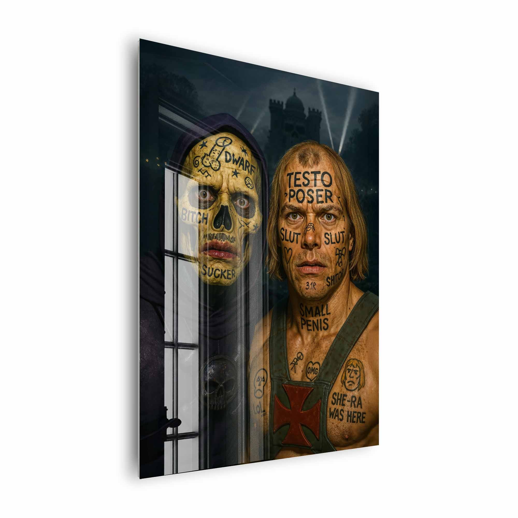 Artist Army Grayskull Party Boys Acrylglasbild 2