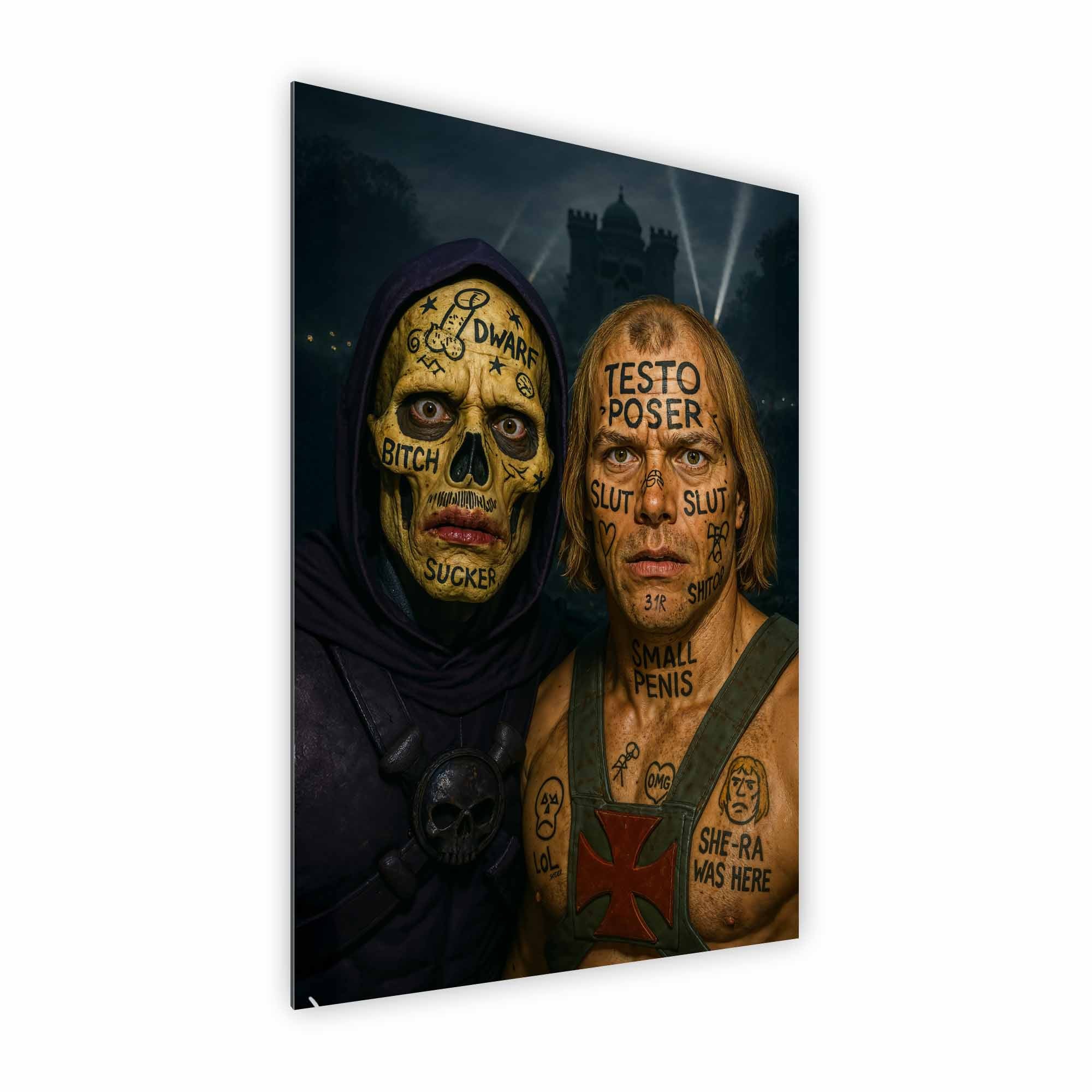 Artist Army Grayskull Party Boys Alu Dibond 2